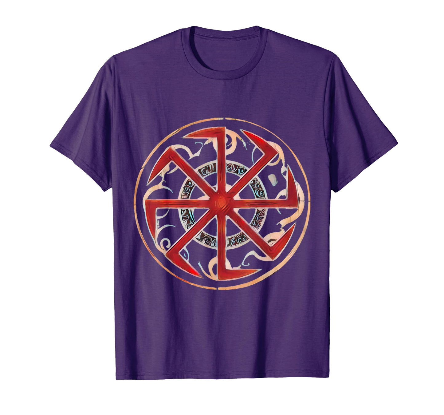 Kolovrat Slavic Protective Rune T-Shirt