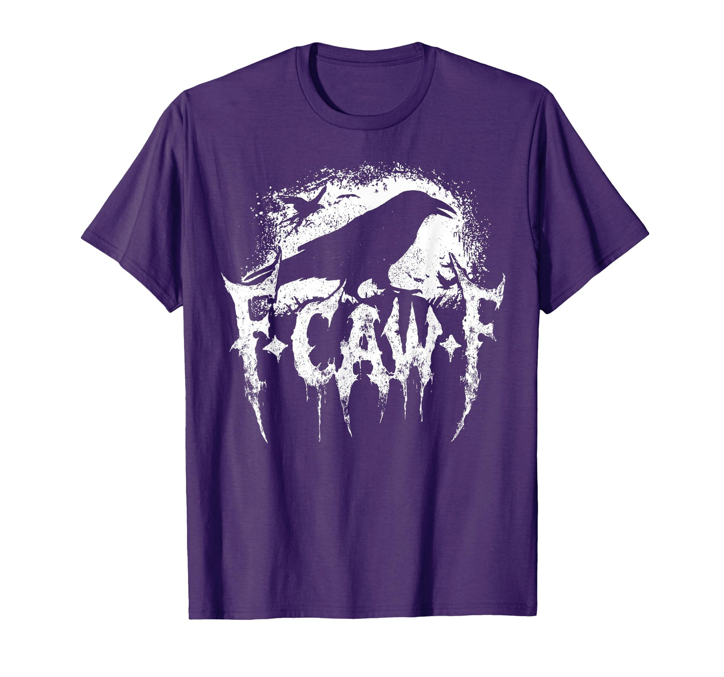 F Caw F Crow Moon Gothic T-Shirt