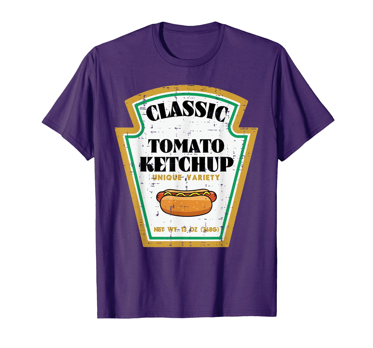 Halloween Classic Tomato Ketchup Condiment Costume Men Women T-Shirt