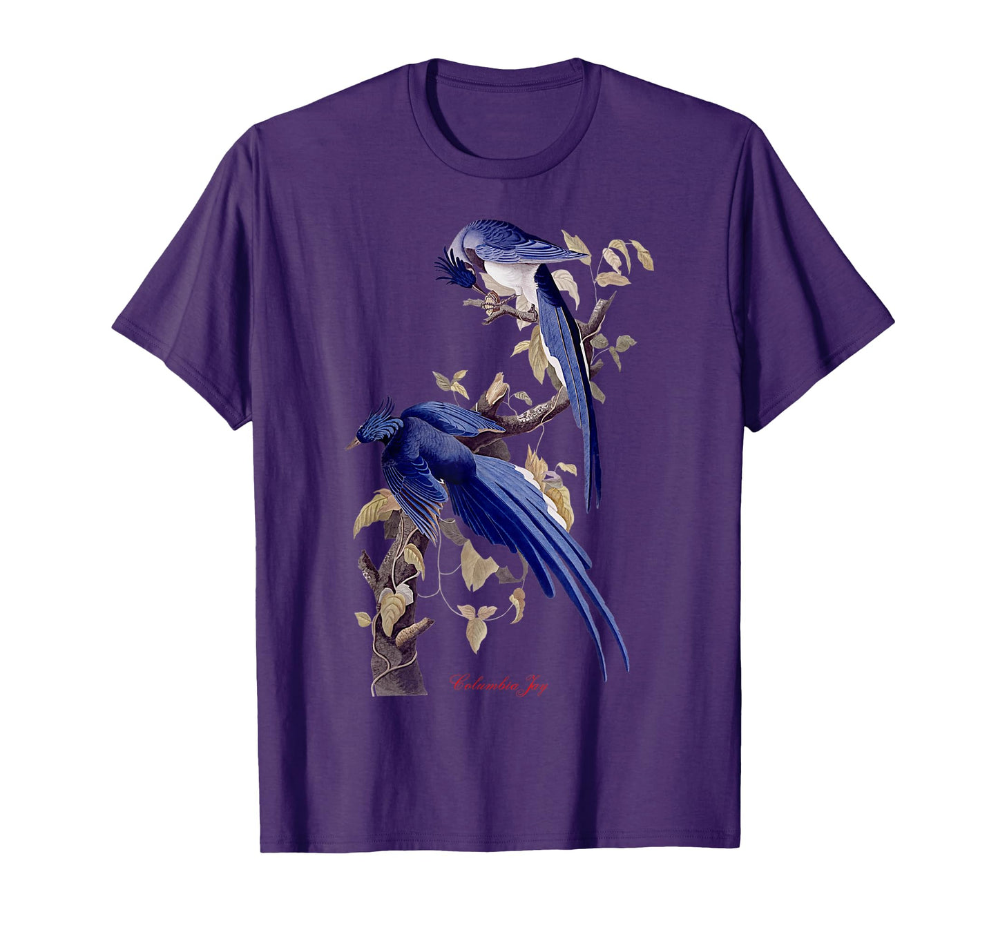 Audubon Columbia Jay North American Birds Education Nature T-Shirt