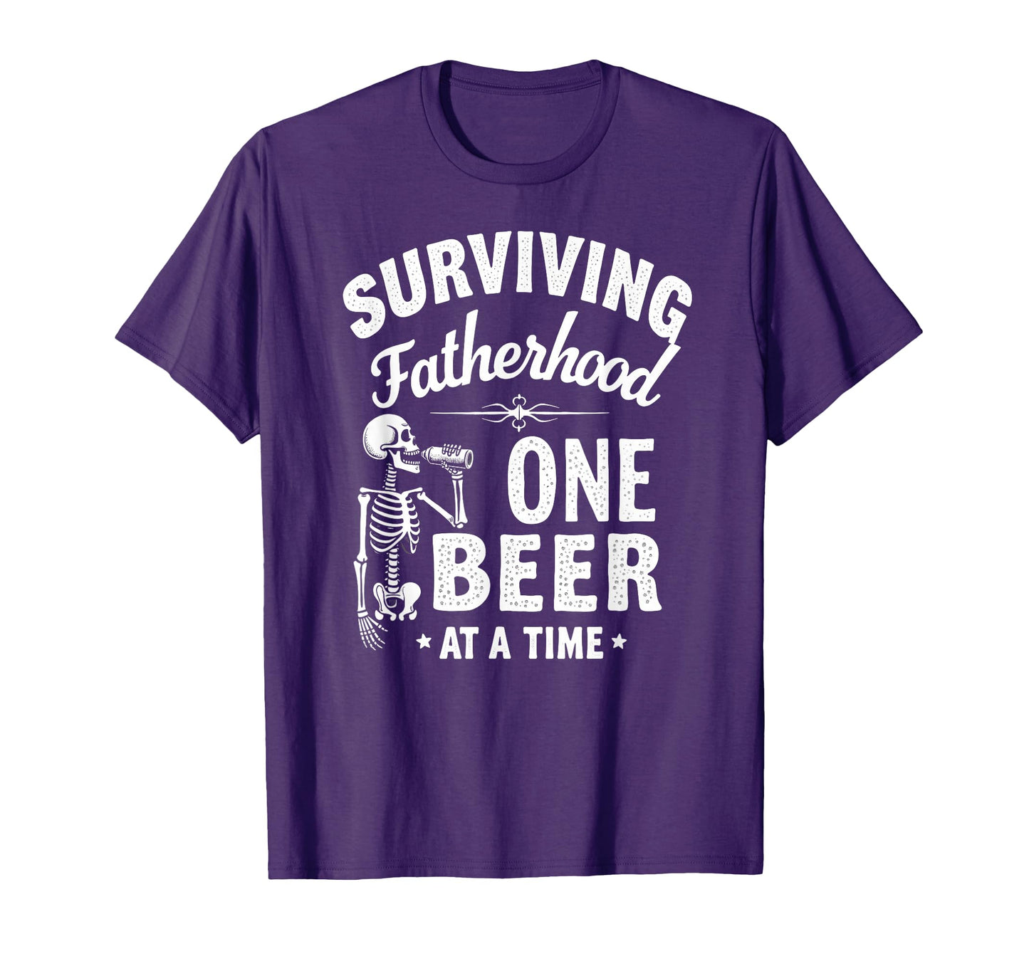 Dad Joke Surviving Fatherhood One Beer at A Time T-Shirt