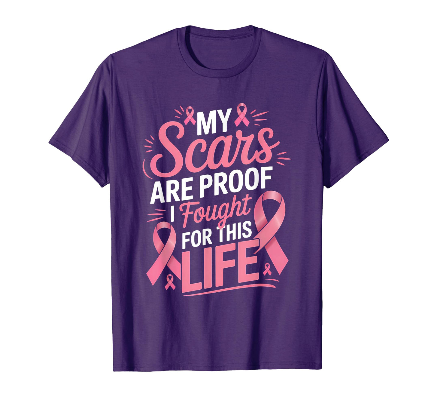 Funny Mastectomy Breast Cancer Warrior T-Shirt