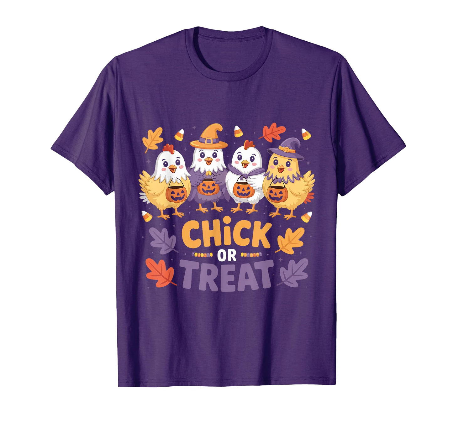 Chick or Treat Cute Funny Halloween Costume T-Shirt