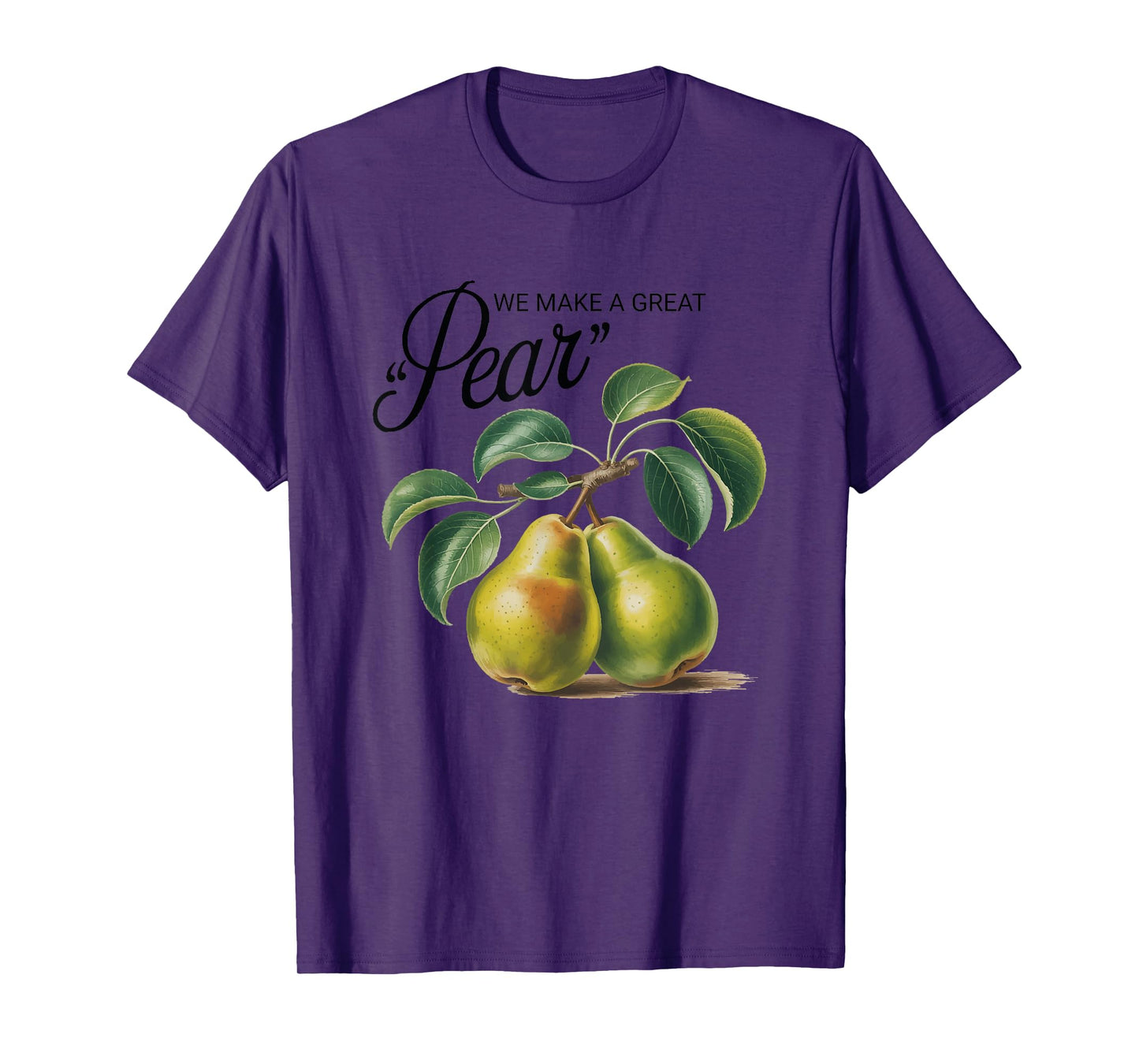 The Noble Fruit Pear Vintage Illustration T-Shirt