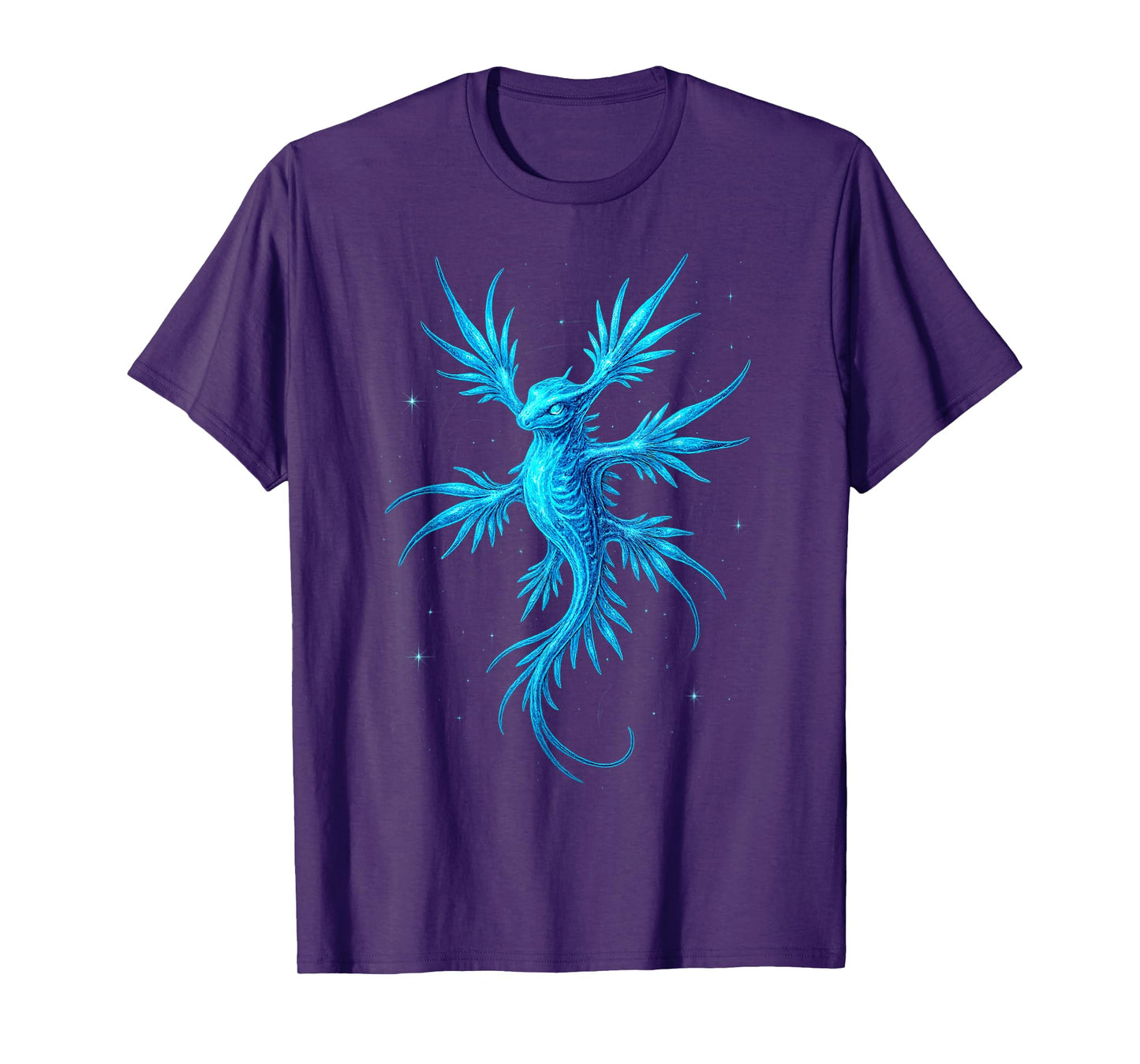 Blue Sea Dragon Glaucus Atlanticus Ocean Creature T-Shirt