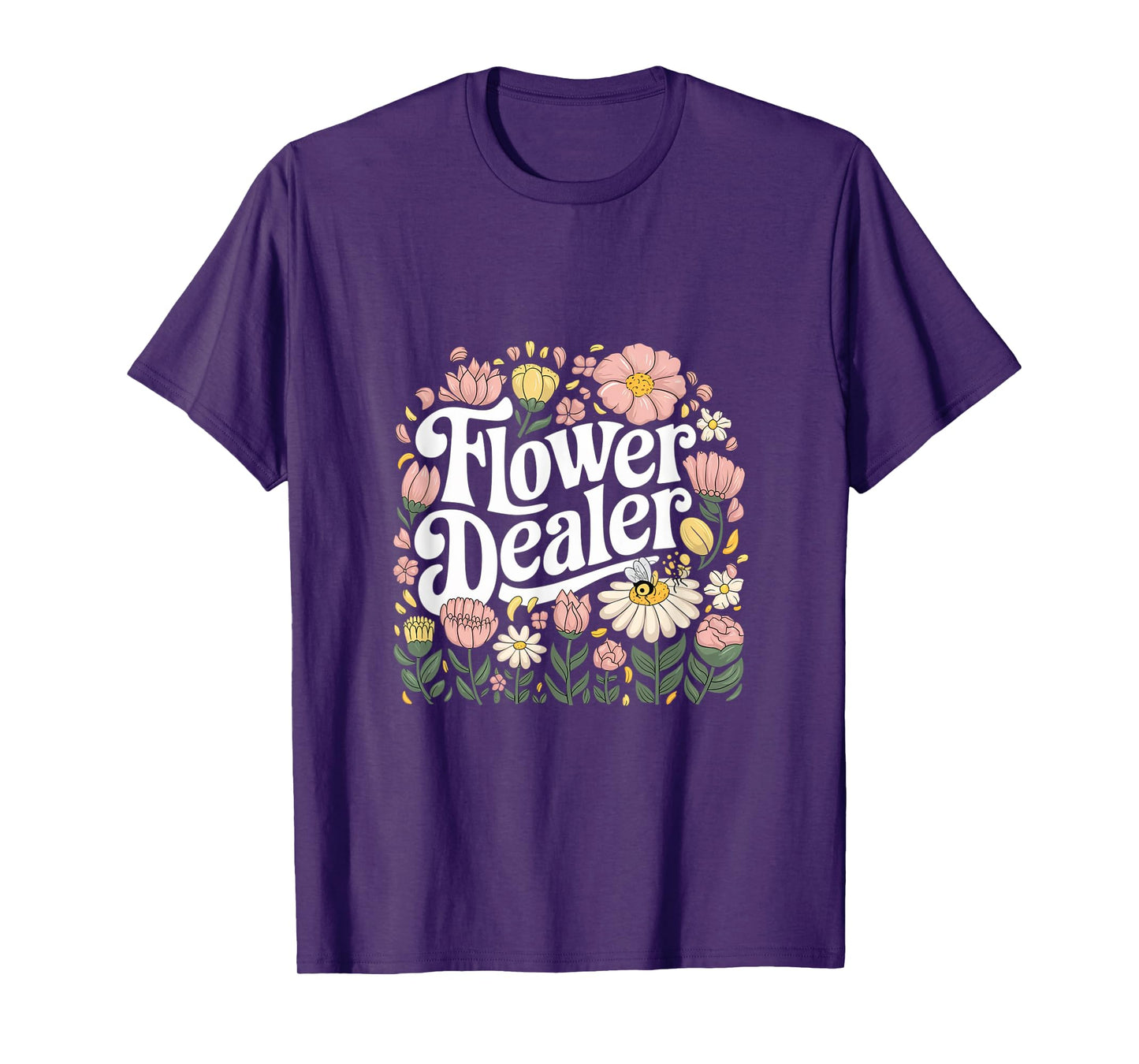Flower Dealer Florist Gardening Lover ||- T-Shirt