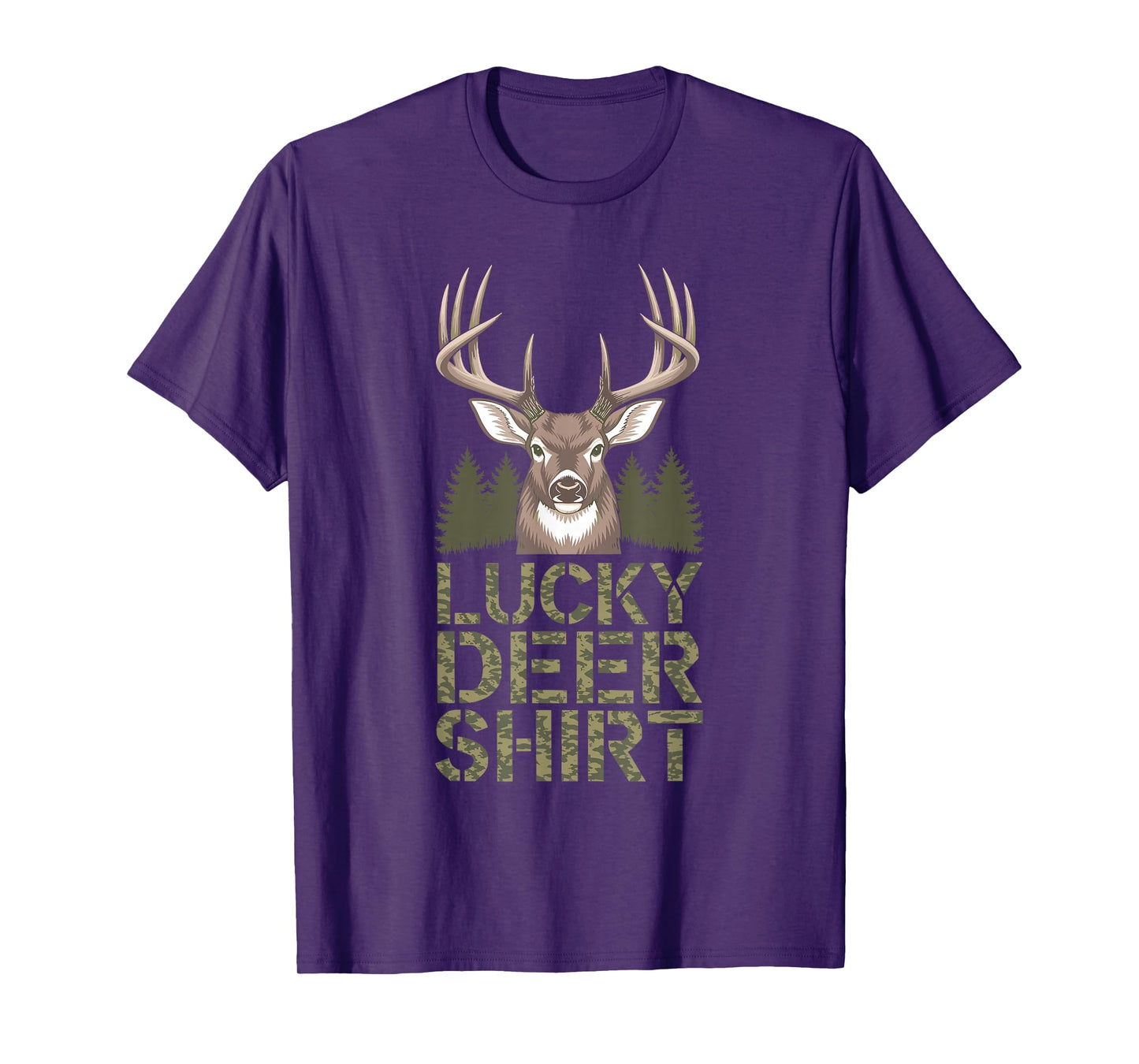 Lucky Deer Graphic Tee for Nature Lovers T-Shirt