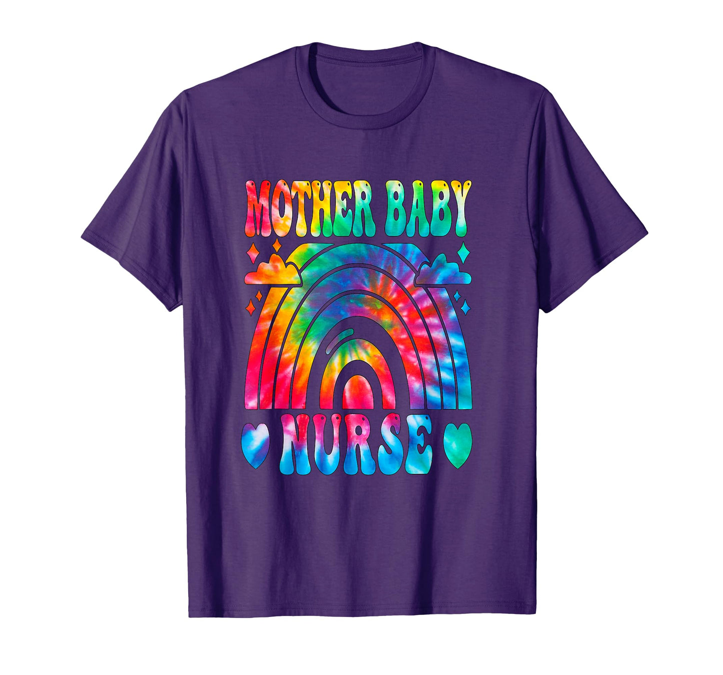 Postpartum Mother Baby Nurse Mom Baby Postpartum Nursing T-Shirt