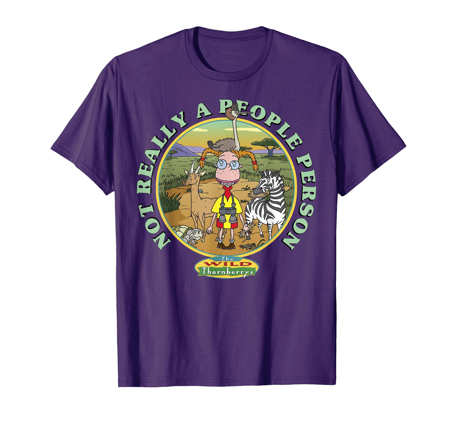 The Wild Thornberrys Eliza Not Really A People Person T-Shirt