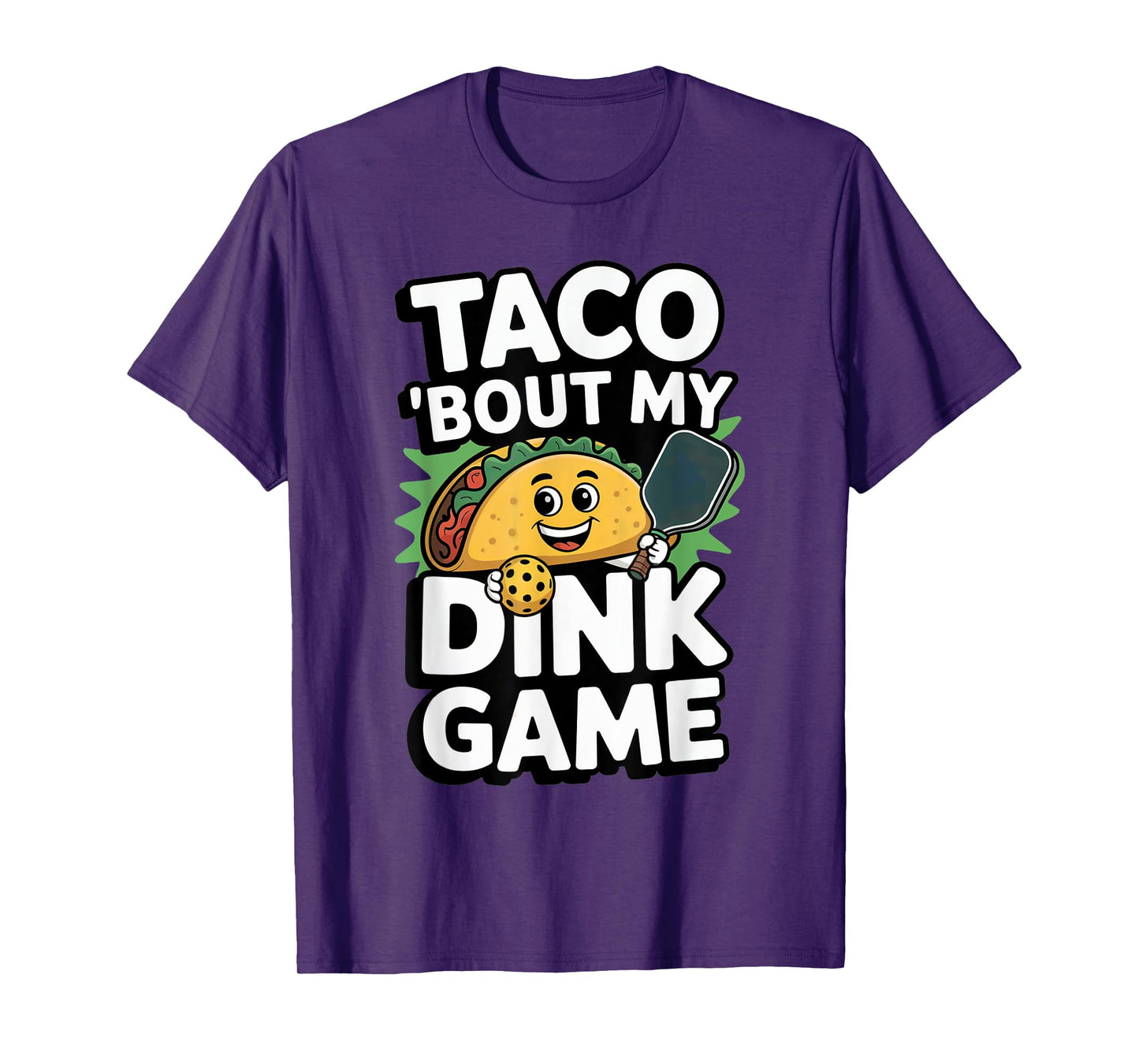 Funny Pickleball Shirt Men Women Player Taco Lover Mexican T-Shirt