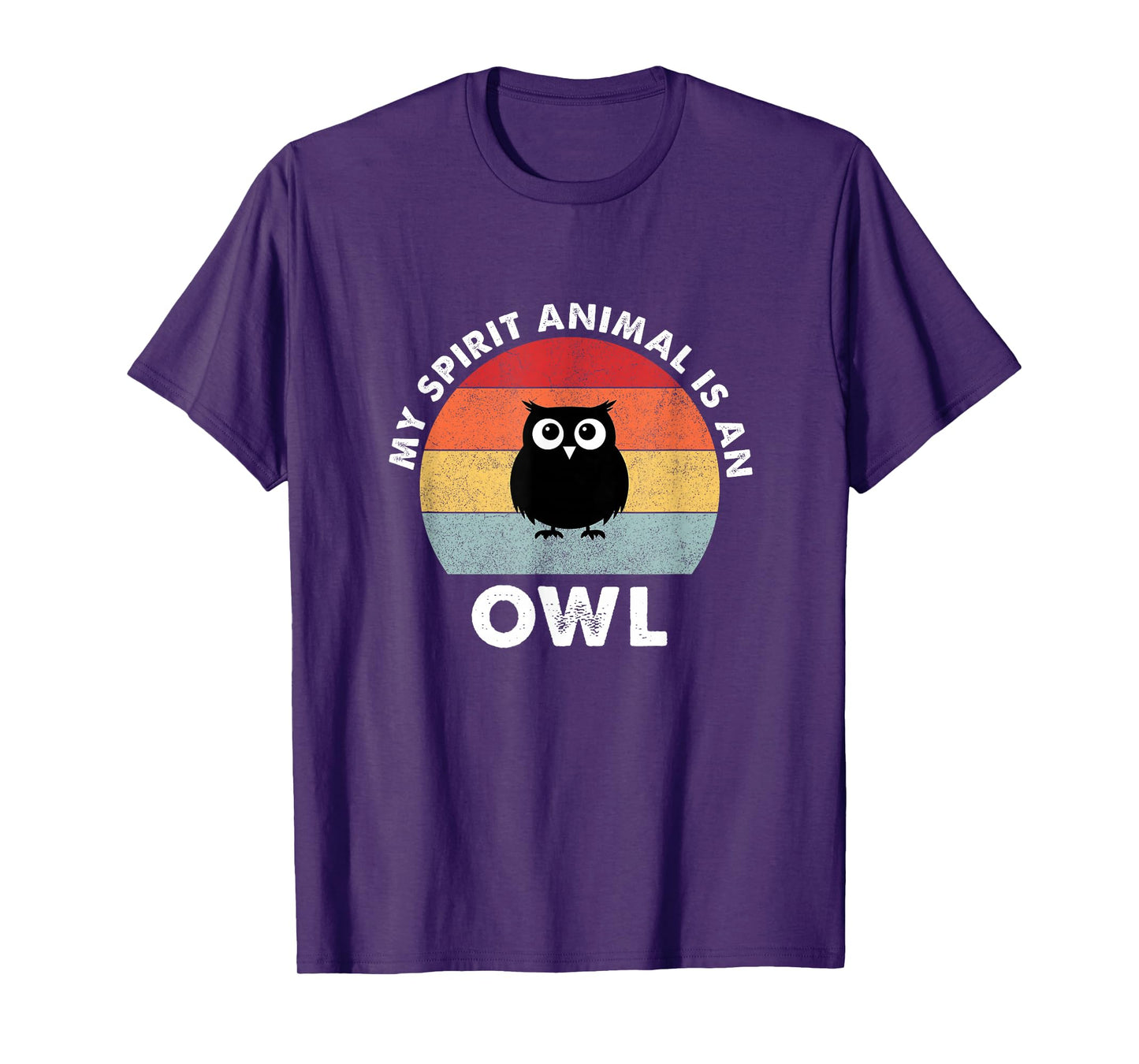 Vintage My Spirit Animal is an Owl T-Shirt