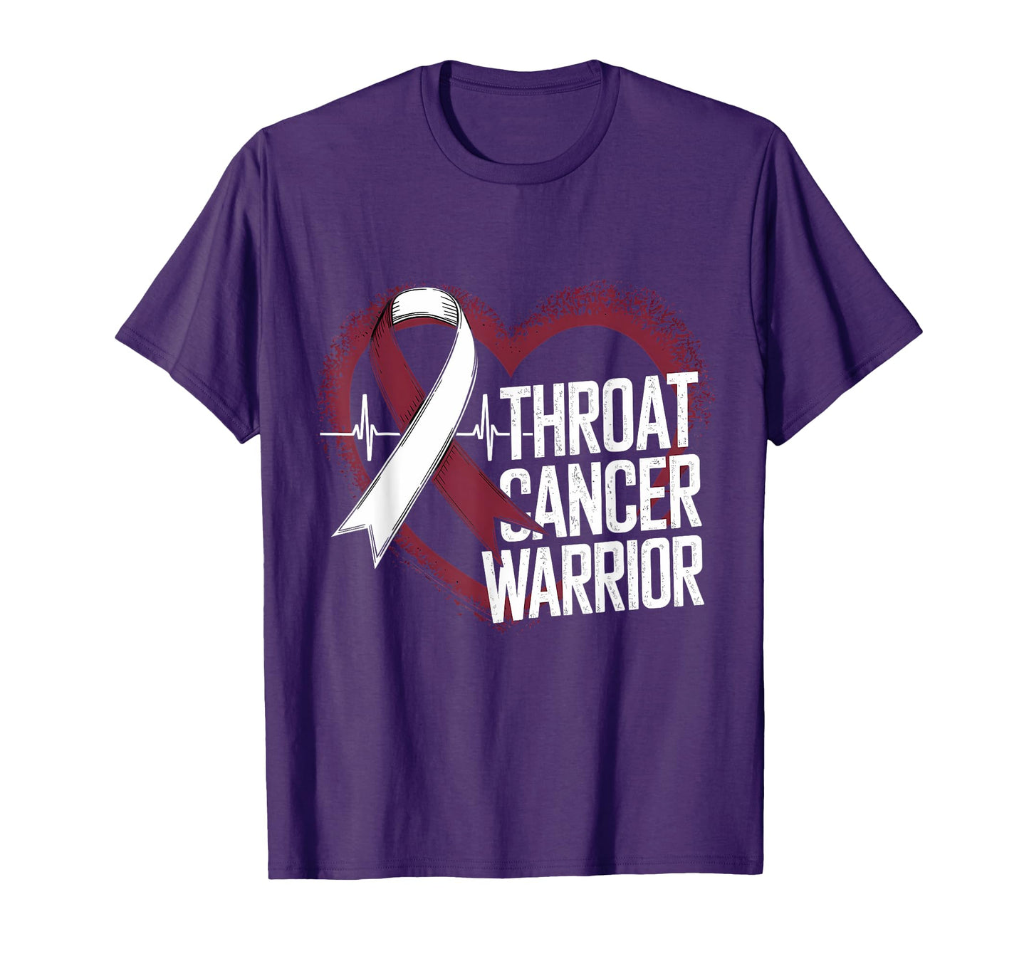 Throat Cancer Awareness Warrior Survivor T-Shirt