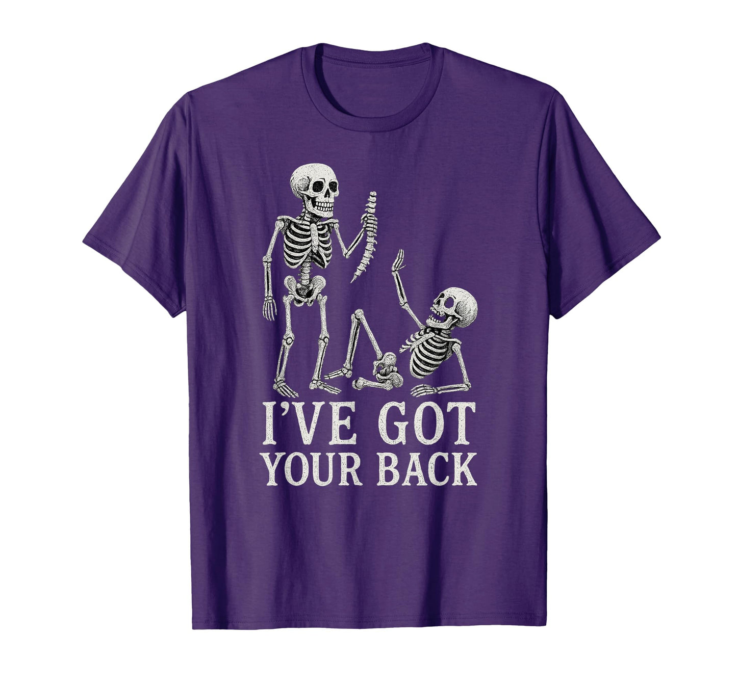 Halloween Skeletons Ive Got Your Back Costume Men Women Kids T-Shirt