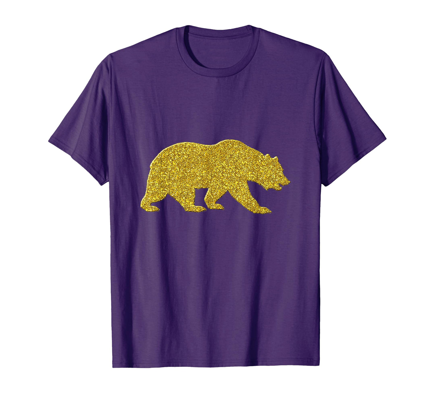 Bear Vintage Golden Retro Animal Symbol T-Shirt