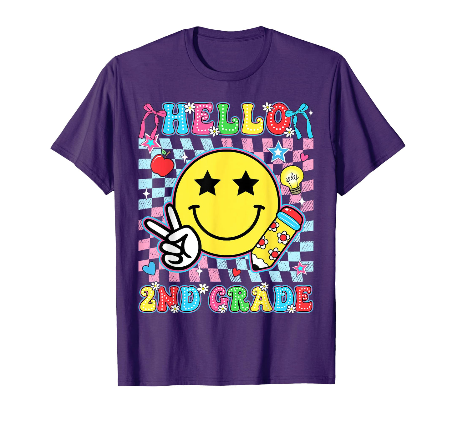 2nd Grade For Girls Boy Teacher Second Grade Back to School T-Shirt