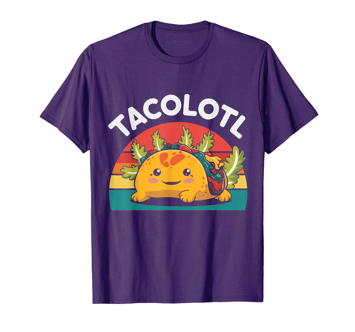 Taco Axolotl Funny Taco Day Fiesta Party Mexican Food T-Shirt
