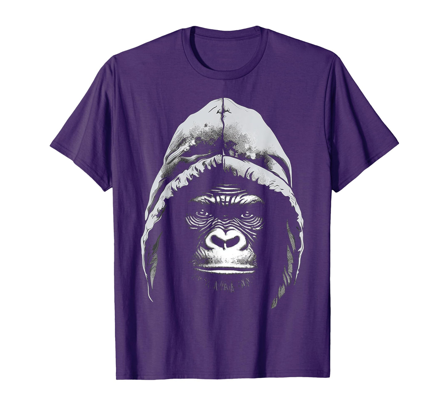 Gorilla Drawing Animal Art Motif Goriila T-Shirt