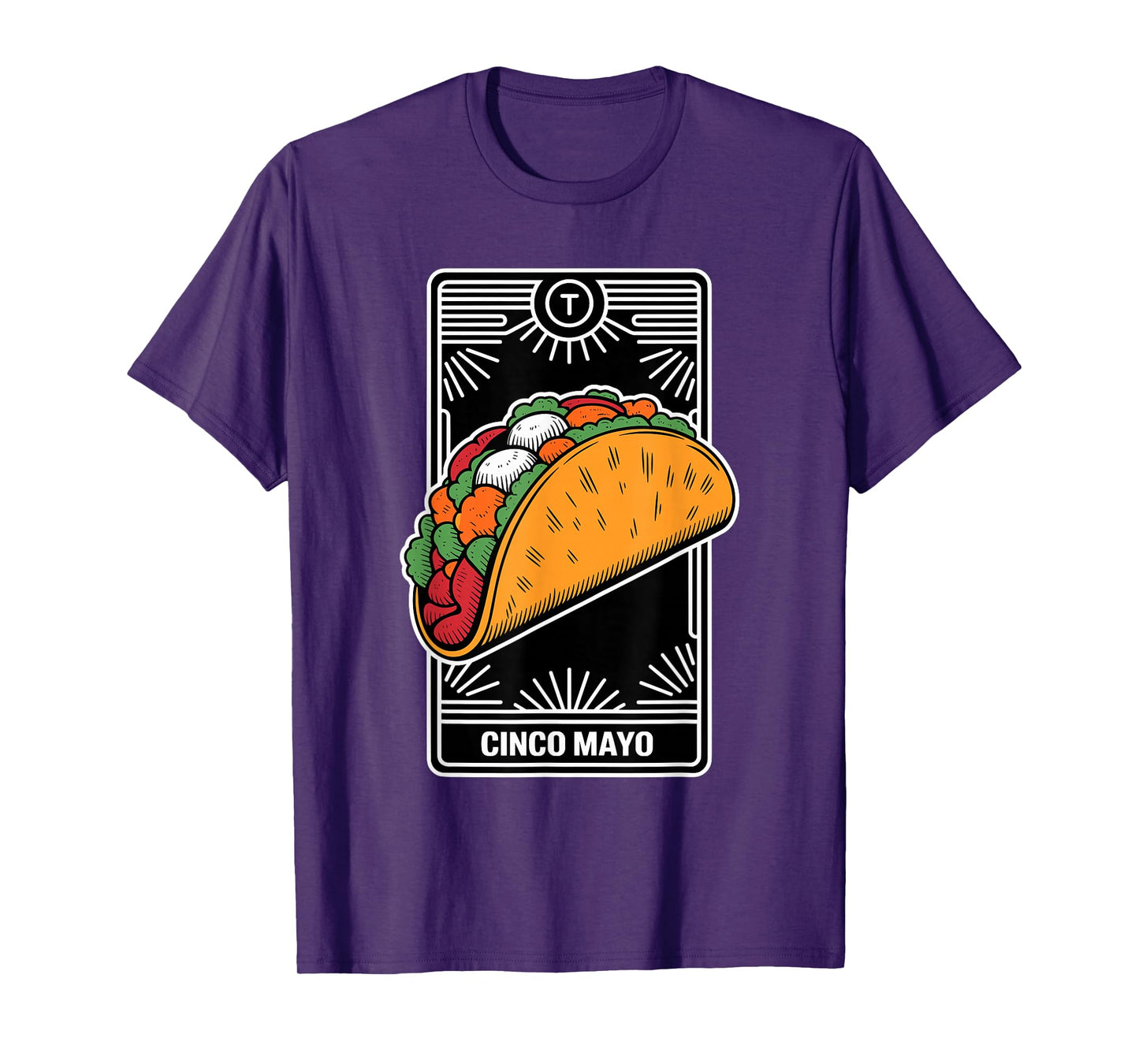 The Taco Tarot Card Mystic Foodie T-Shirt T-Shirt