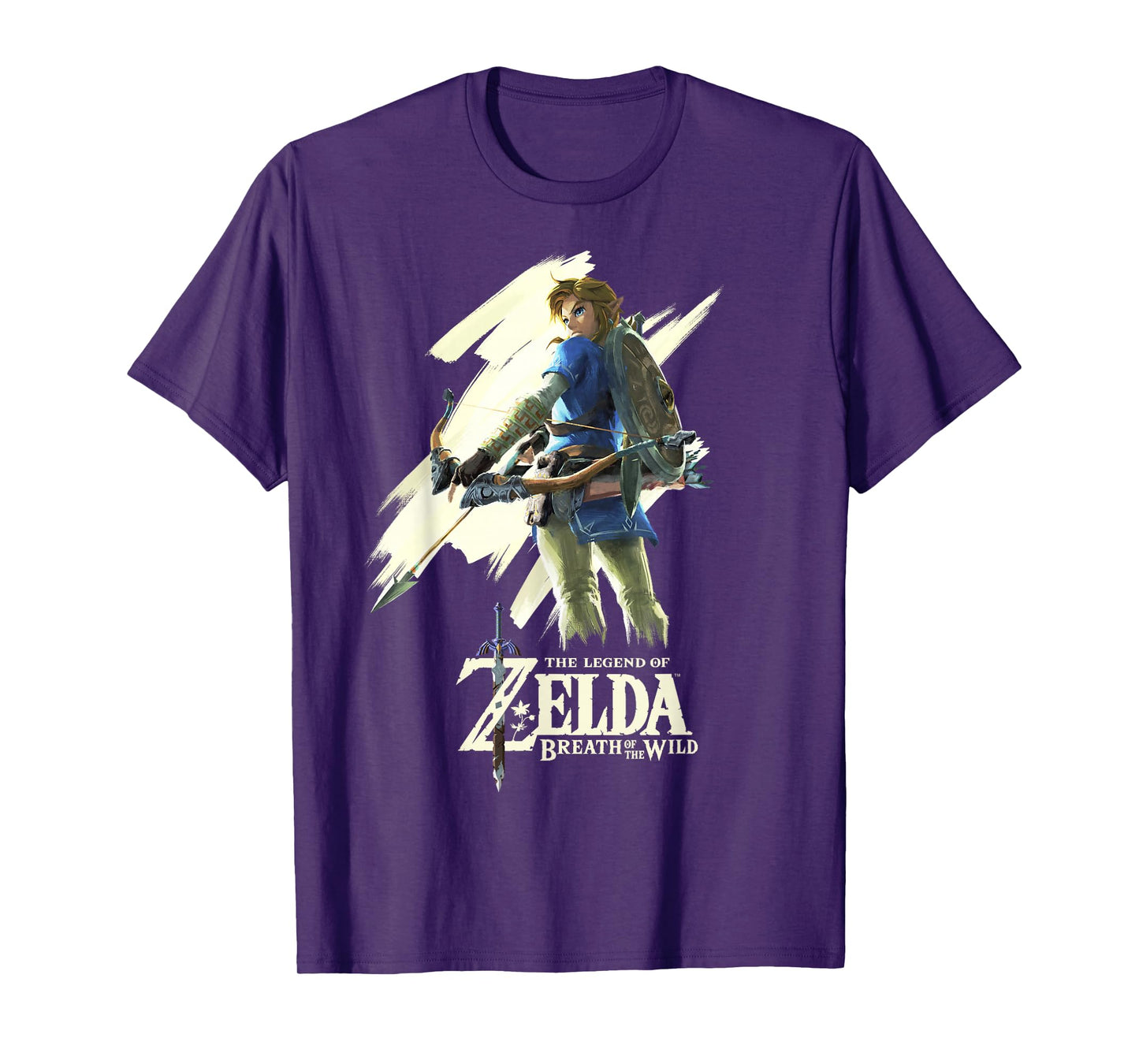 Nintendo Zelda Breath of the Wild Link Stare Graphic T-Shirt T-Shirt