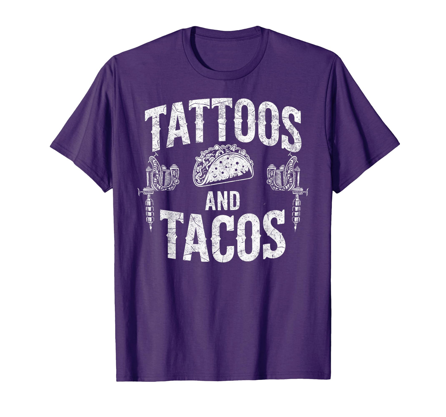 Tattoos and Tacos Tattoo Machine Ink Art Artist Taco Lover T-Shirt