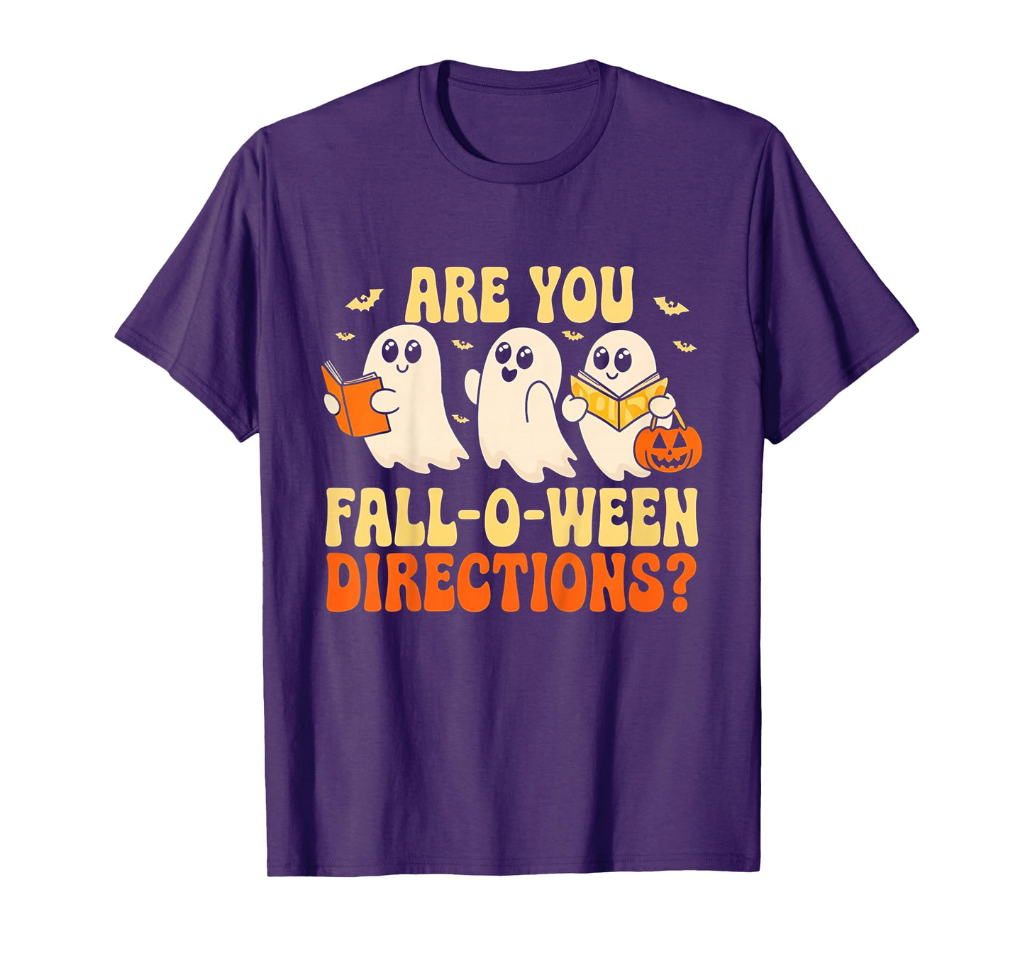 are You Fall O Ween Directions Funny Halloween Teacher Joke T-Shirt