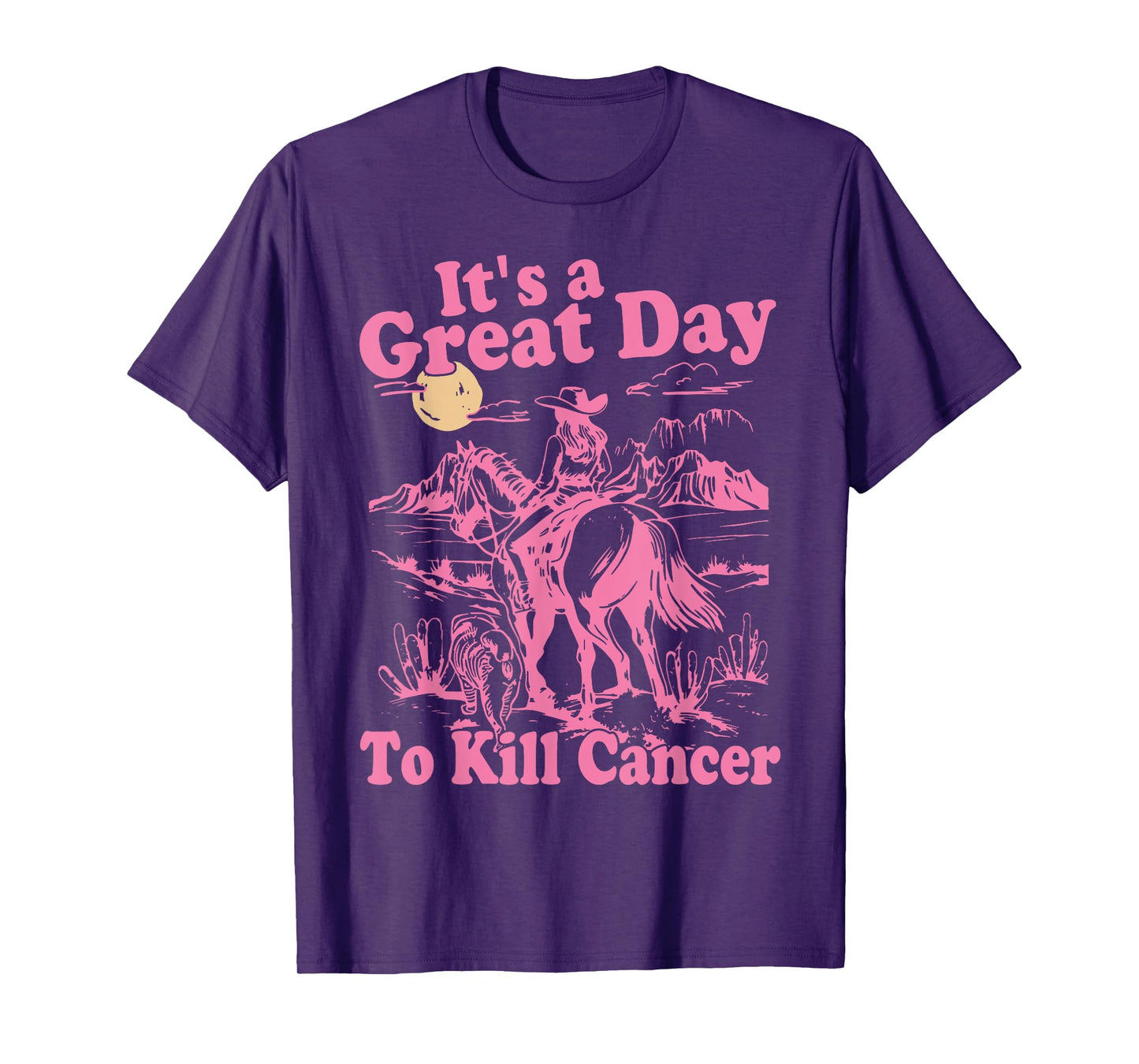 To Kill Cancer, Pink Breast Cancer Awareness, Cowgirl Cancer T-Shirt