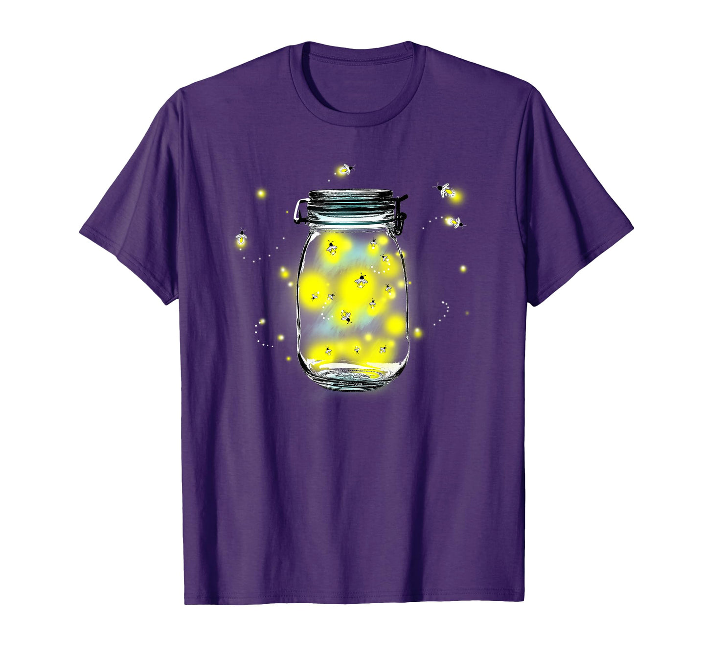 Mason Jar Fireflies T-Shirt