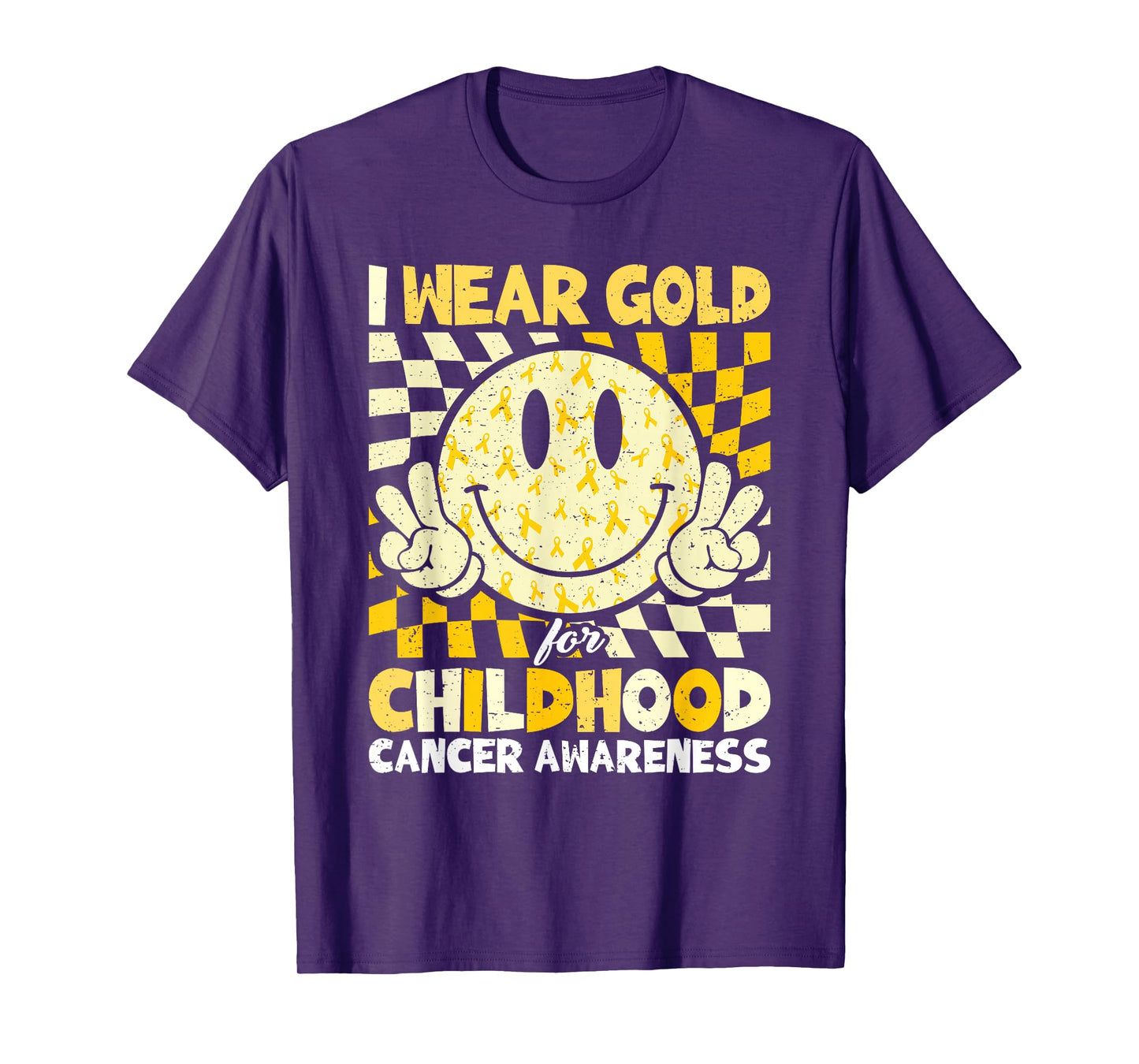 in September I Wear Gold for Childhood Cancer Awareness T-Shirt