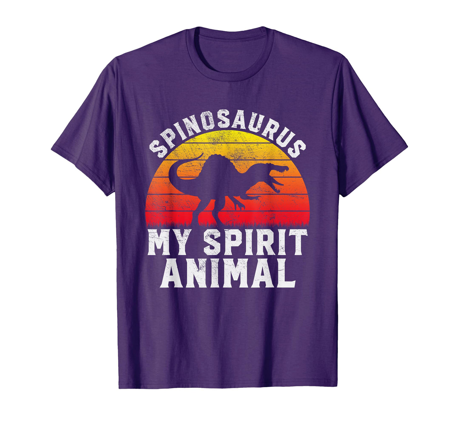 Spinosaurus My Spirit Animal - Dinosaur Retro Paleontology T-Shirt
