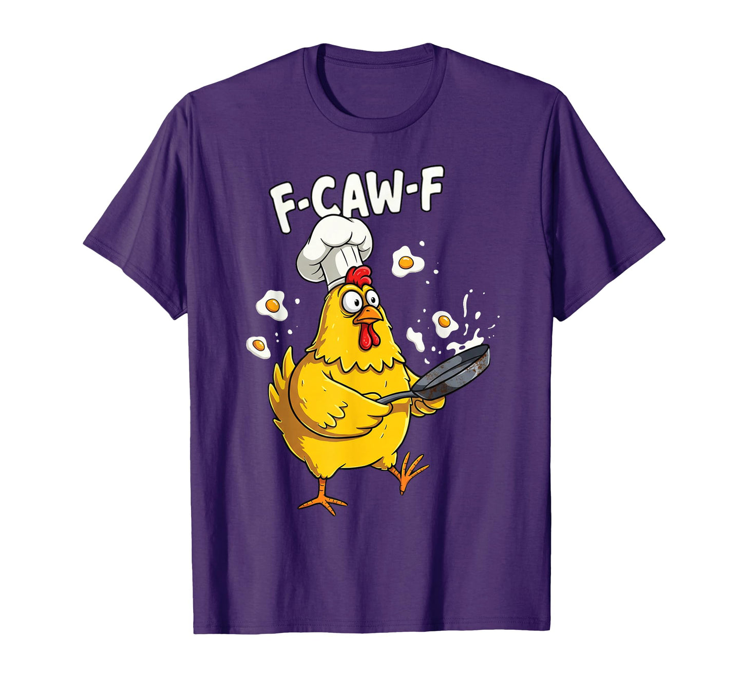 F-Caw-F Black Crow Funny Black Bird Moon Gothic Adult Humor T-Shirt