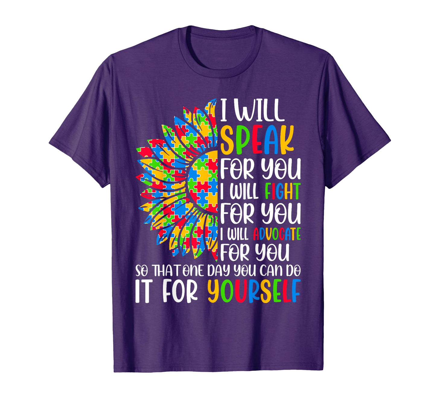 Nurse Autism Awareness Month Nursing Scrub Autistic Support T-Shirt