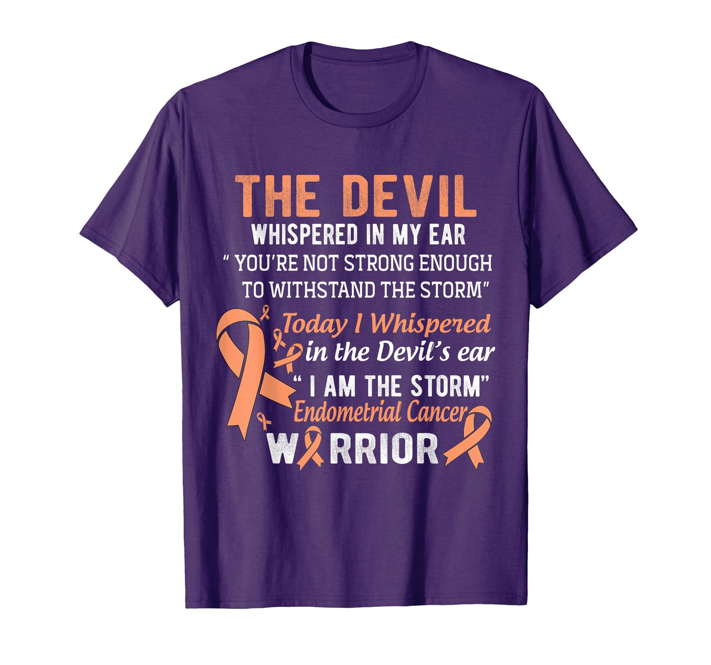 I am the Storm Endometrial Cancer Warrior T-Shirt