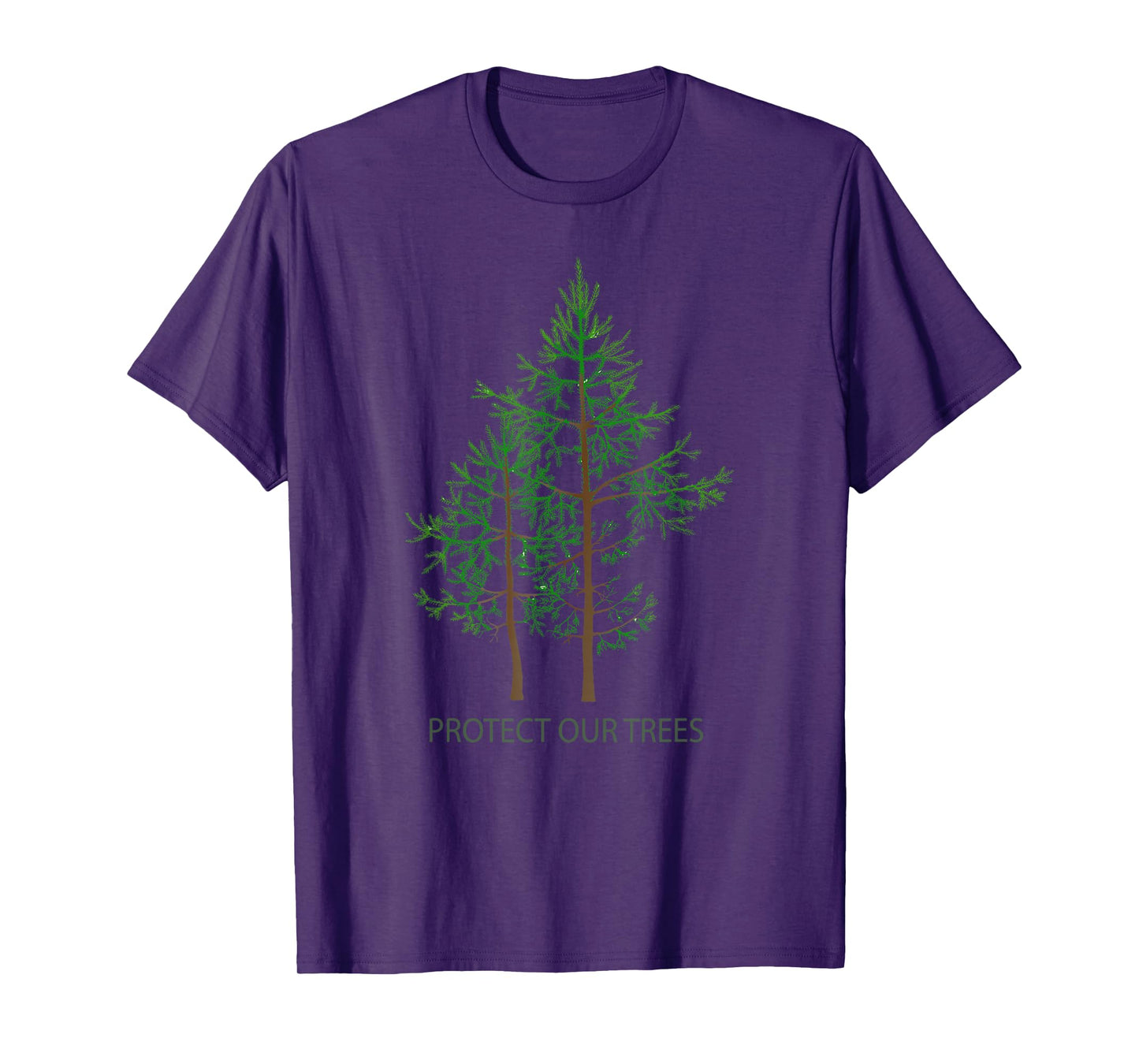 Save Protect Trees Stop Deforestation Tree Hugger Apparel T-Shirt