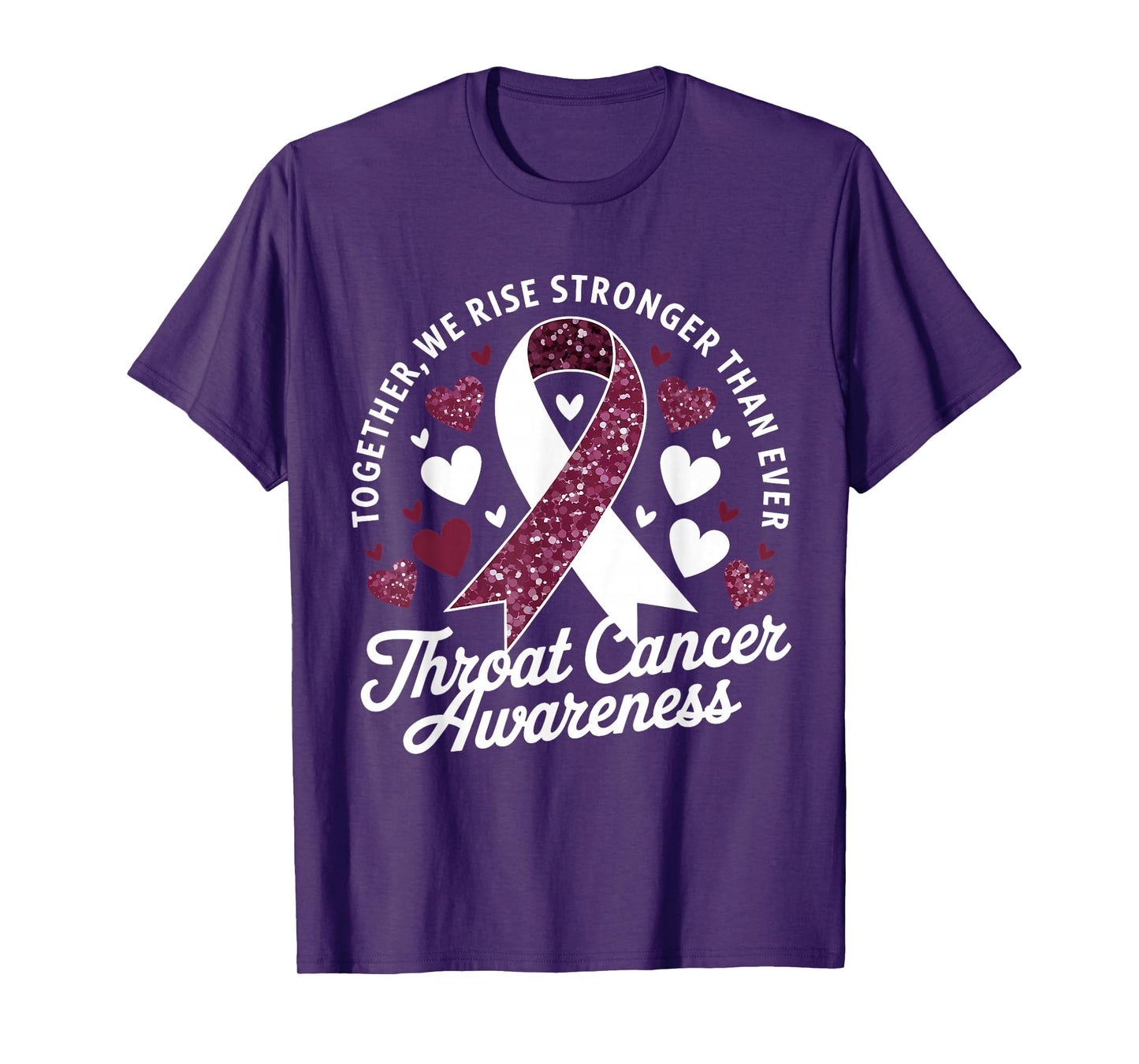 Throat Cancer Awareness Warrior Survivor T-Shirt