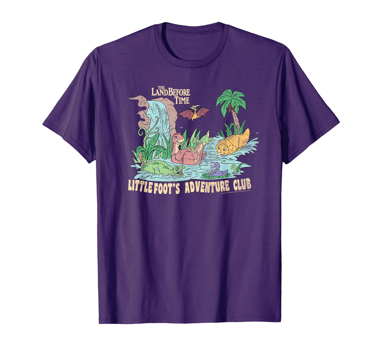 The Land Before Time Little Foot's Adventure Club T-Shirt