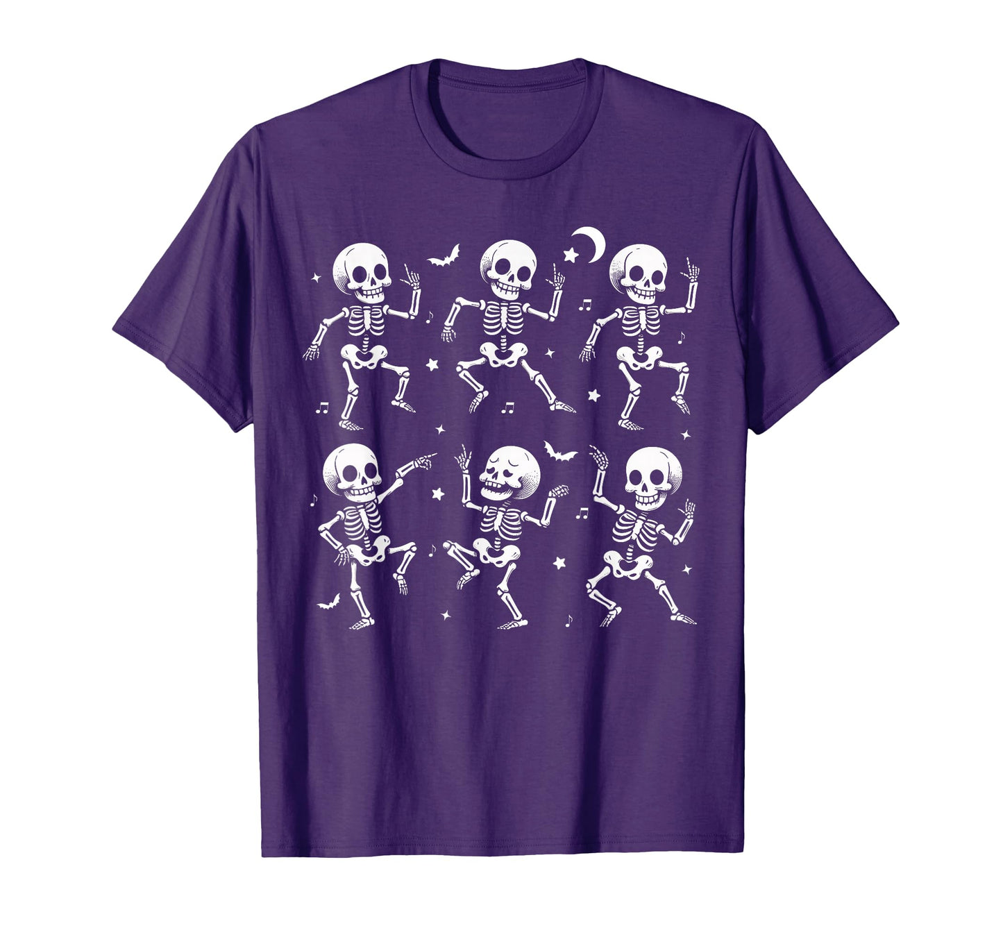 Dancing Skeletons Halloween Funny Skeleton Halloween Kids T-Shirt