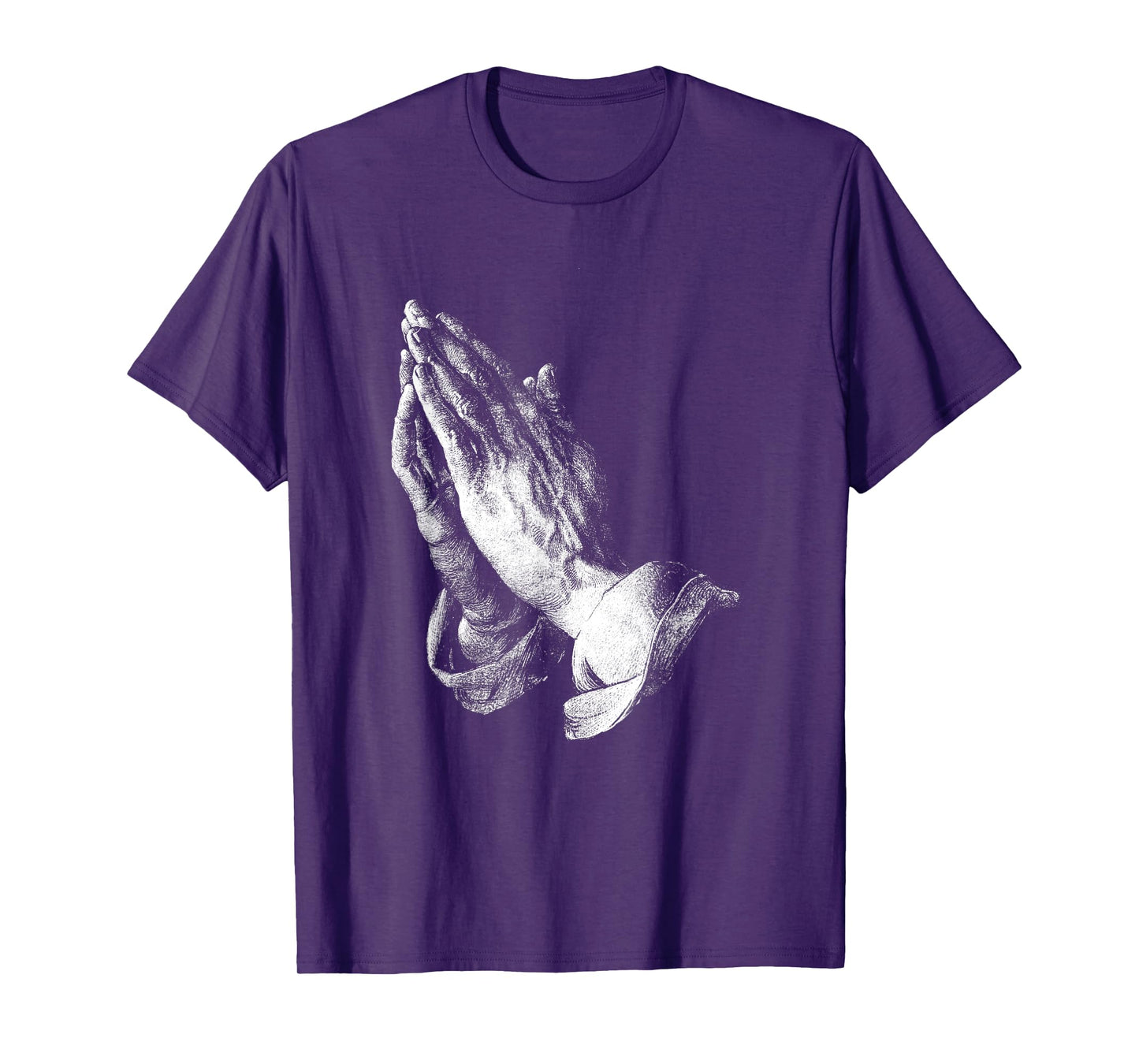 Praying Hands by Albrecht Dürer Christian Prayer Faith T-Shirt, Small