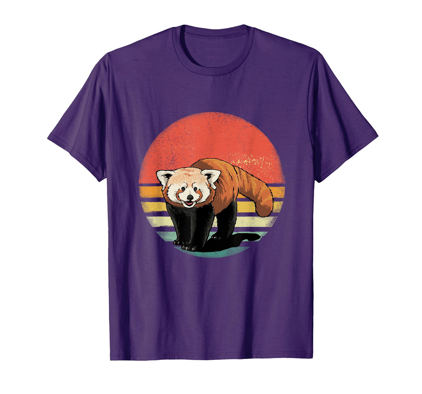 Red Panda Shirt Retro Red Panda Zoo Animal Red Panda Lover T-Shirt