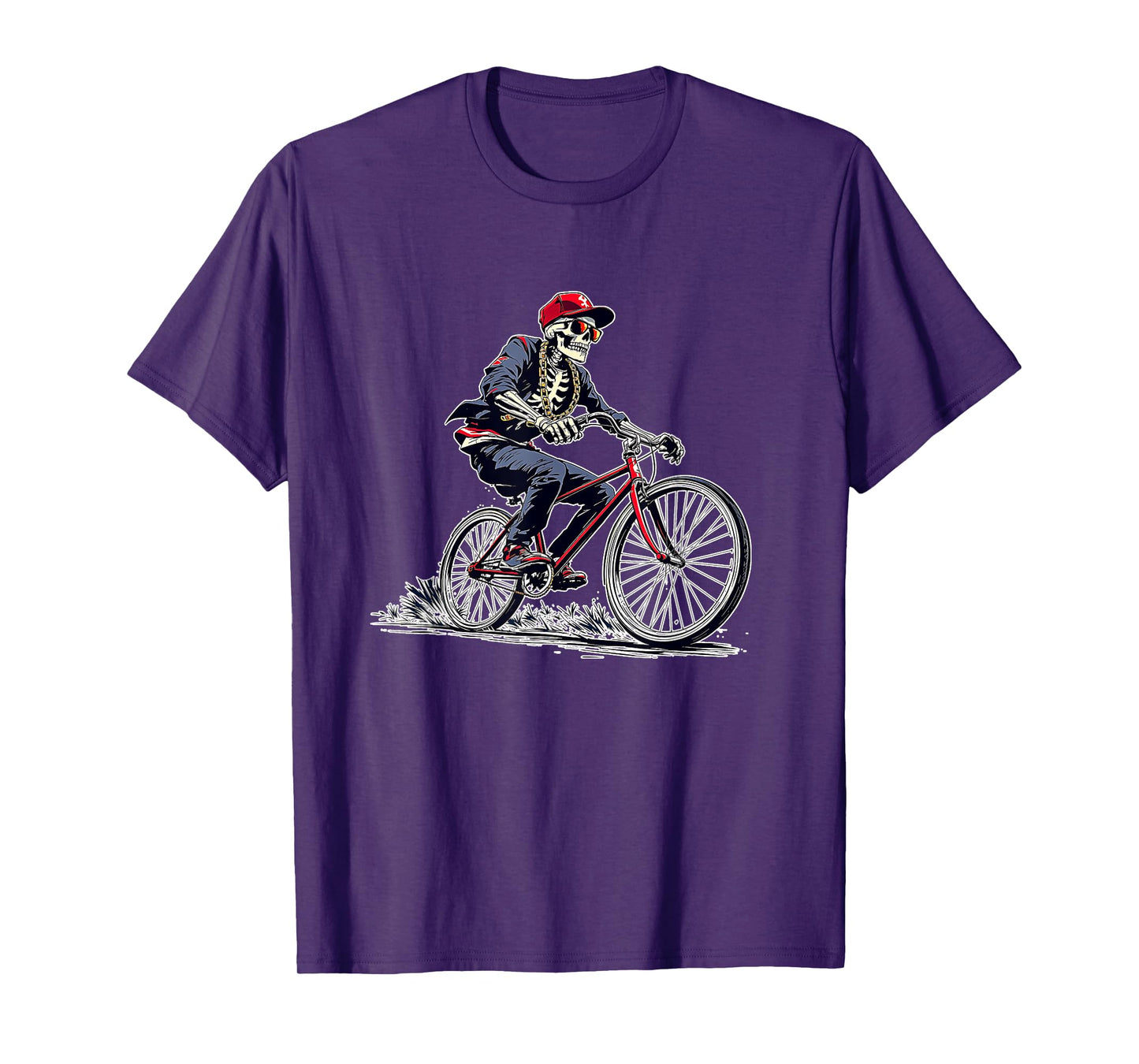 Ride Your Bike Skeleton Cycling Enthusiast T-Shirt
