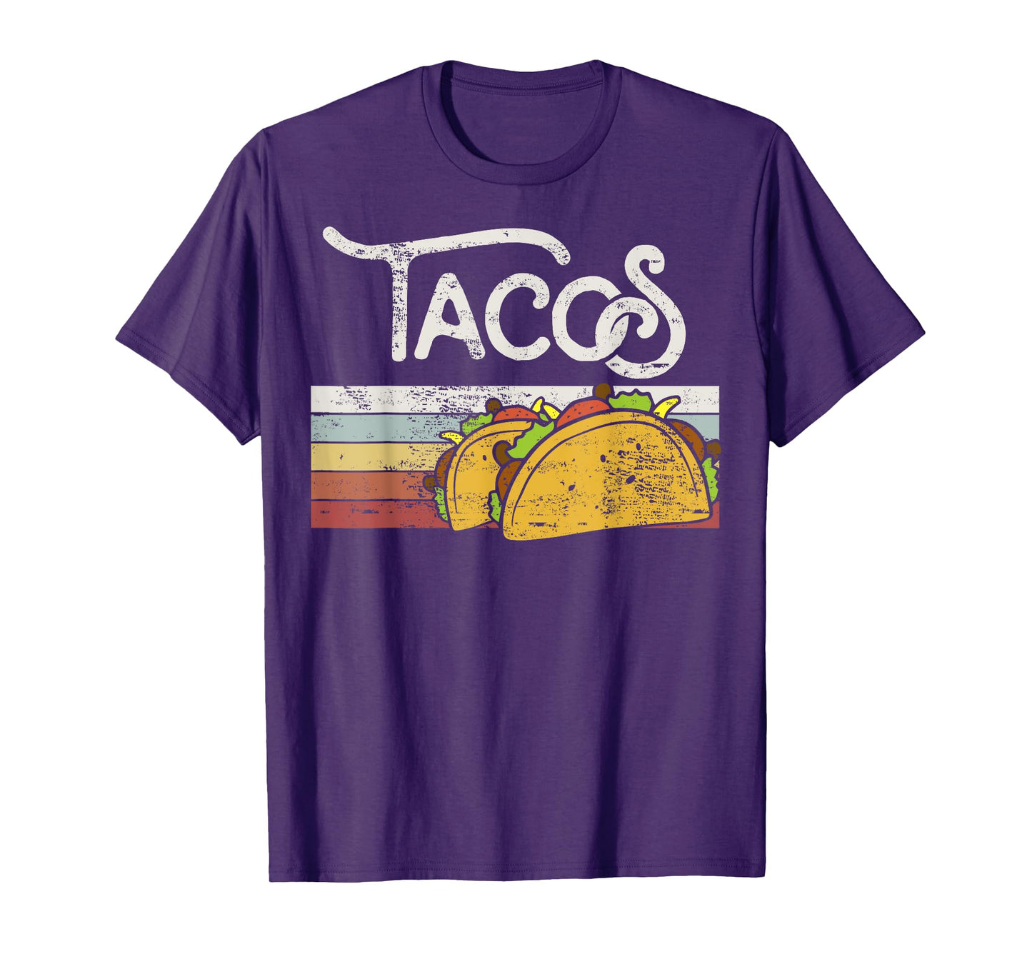 Love Tacos Vintage Taco Lover Gift Design Idea T-Shirt