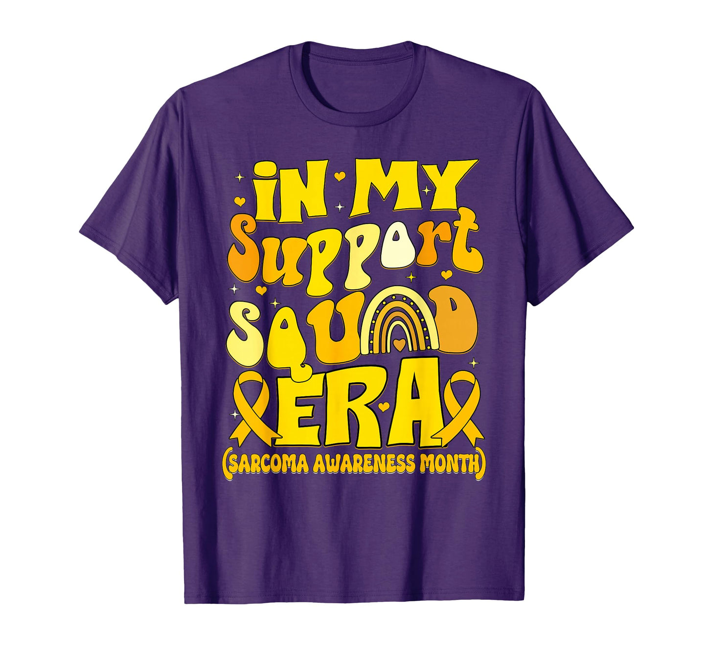 In My Support Squad Era Advocate Sarcoma Awareness T-Shirt