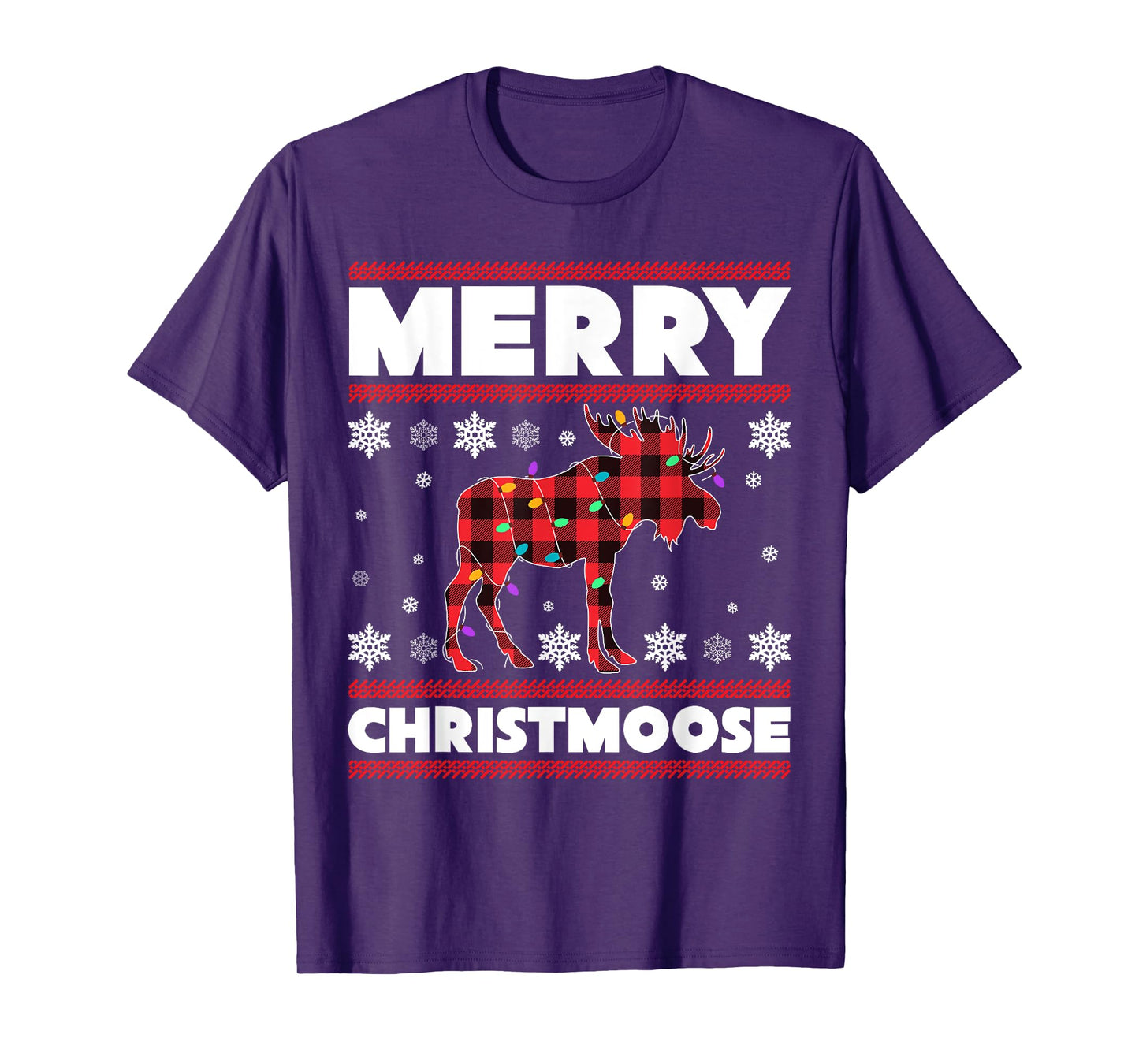 Merry Christmoose Christmas Moose Lover Xmas Holiday Gift T-Shirt