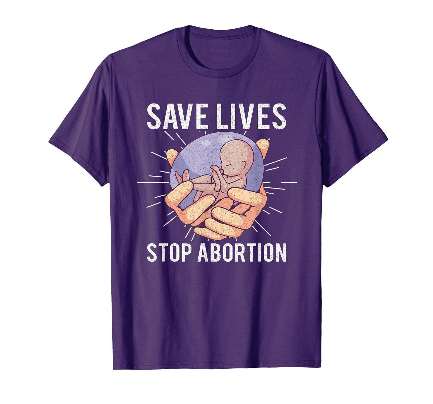 Anti Abortion Pro Life Choice Stop Unborn Lives Conservative T-Shirt