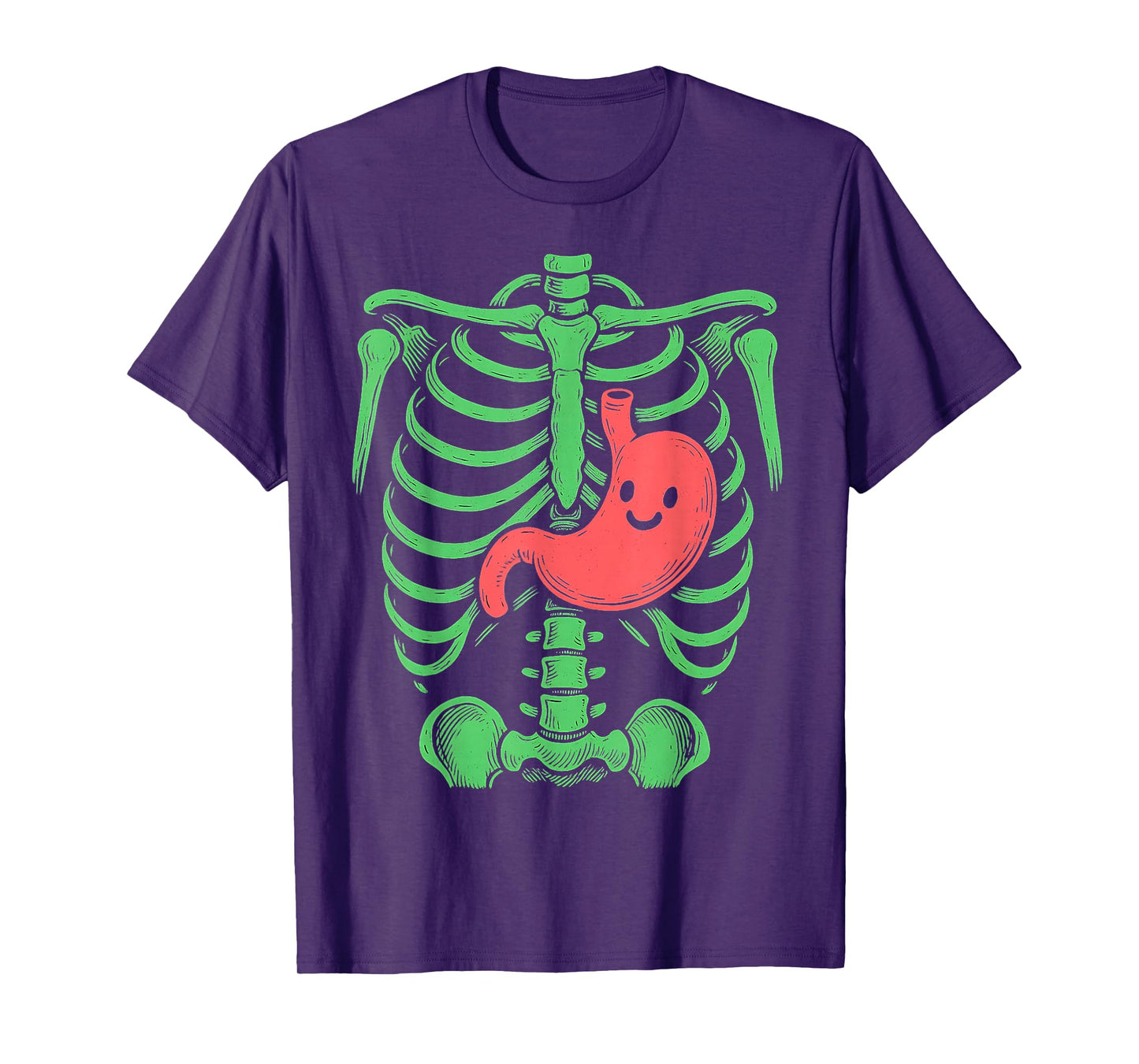 Cute Skeleton Anatomy Funny Halloween Costume Medical Humor T-Shirt