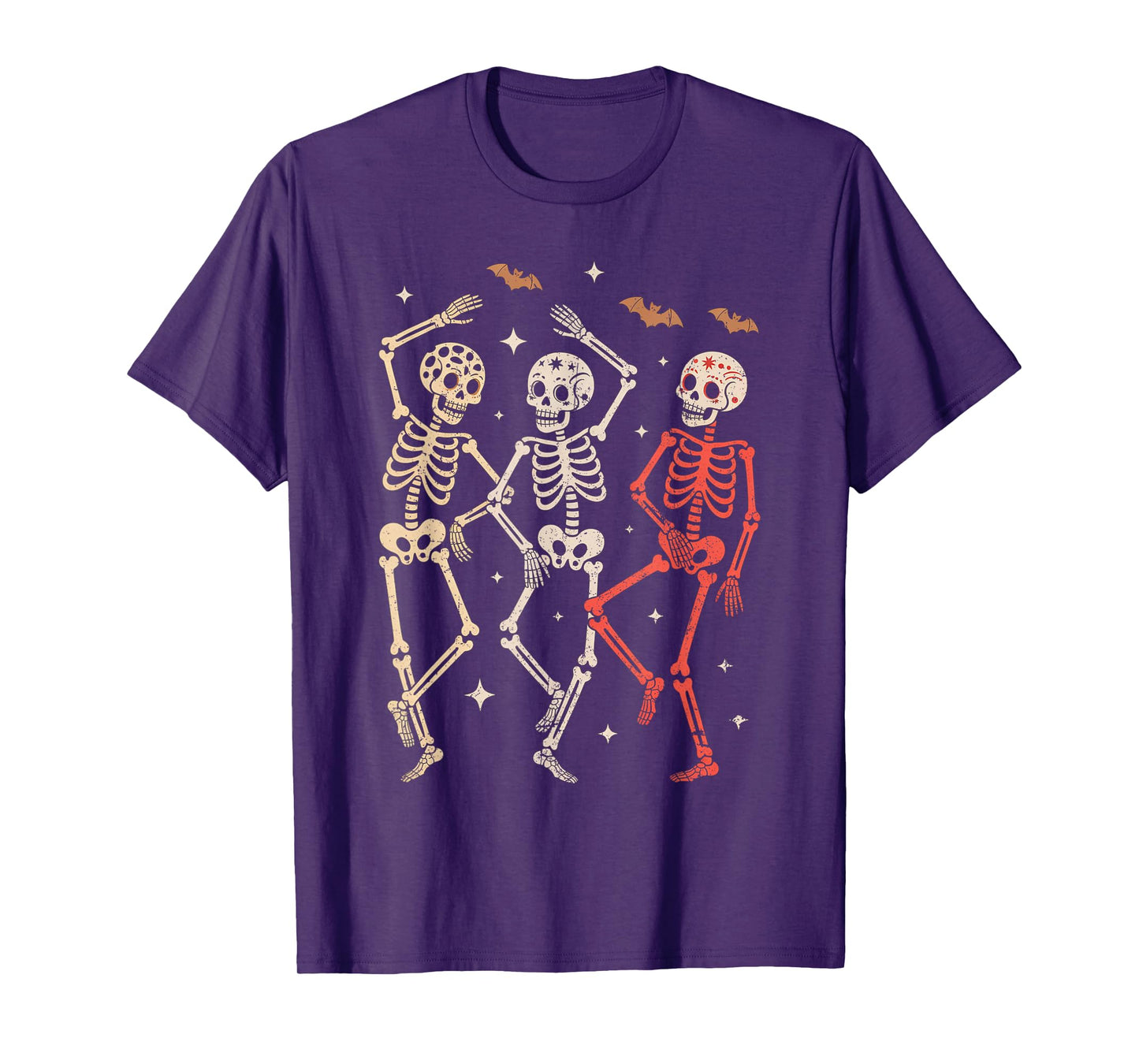 Dancing Skeletons Halloween Dance of Death Macabre Skeleton T-Shirt