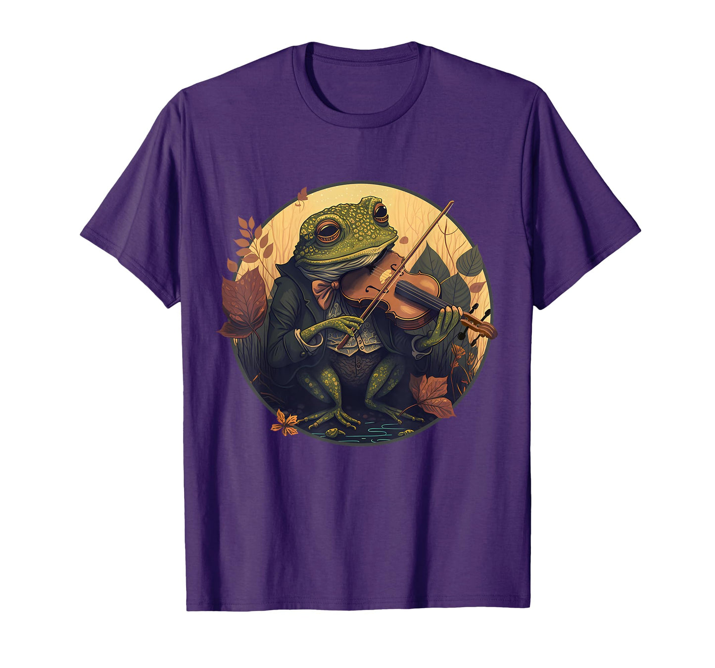 Frog Playing Fiddle T-Shirt