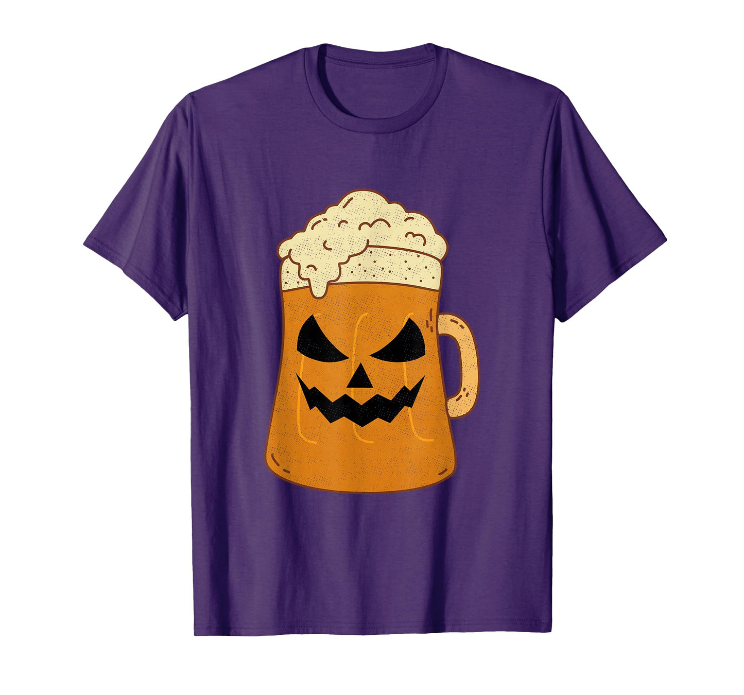 Beer Lover Pumpkin Face Happy Halloween 2024 T-Shirt