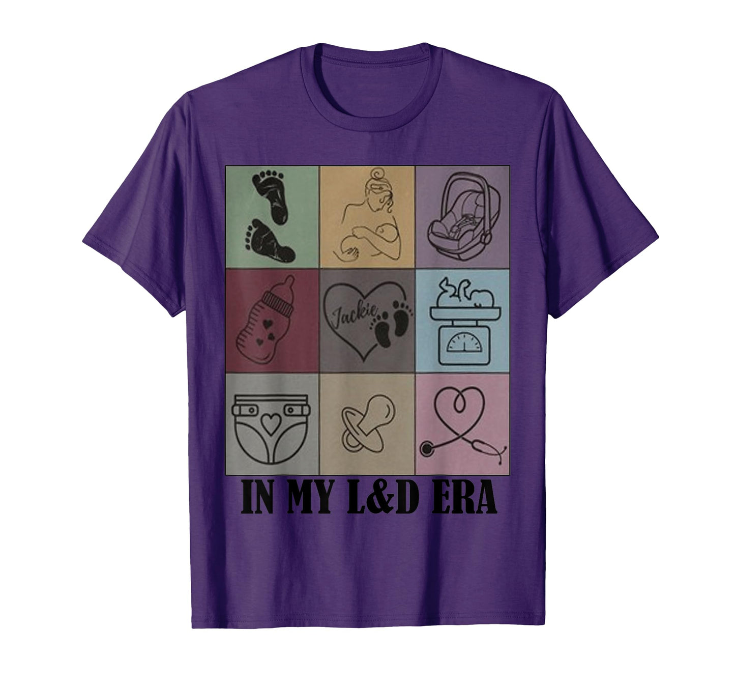 funny Nurse Quote In My Labor and Delivery Nurse Era cool T-Shirt