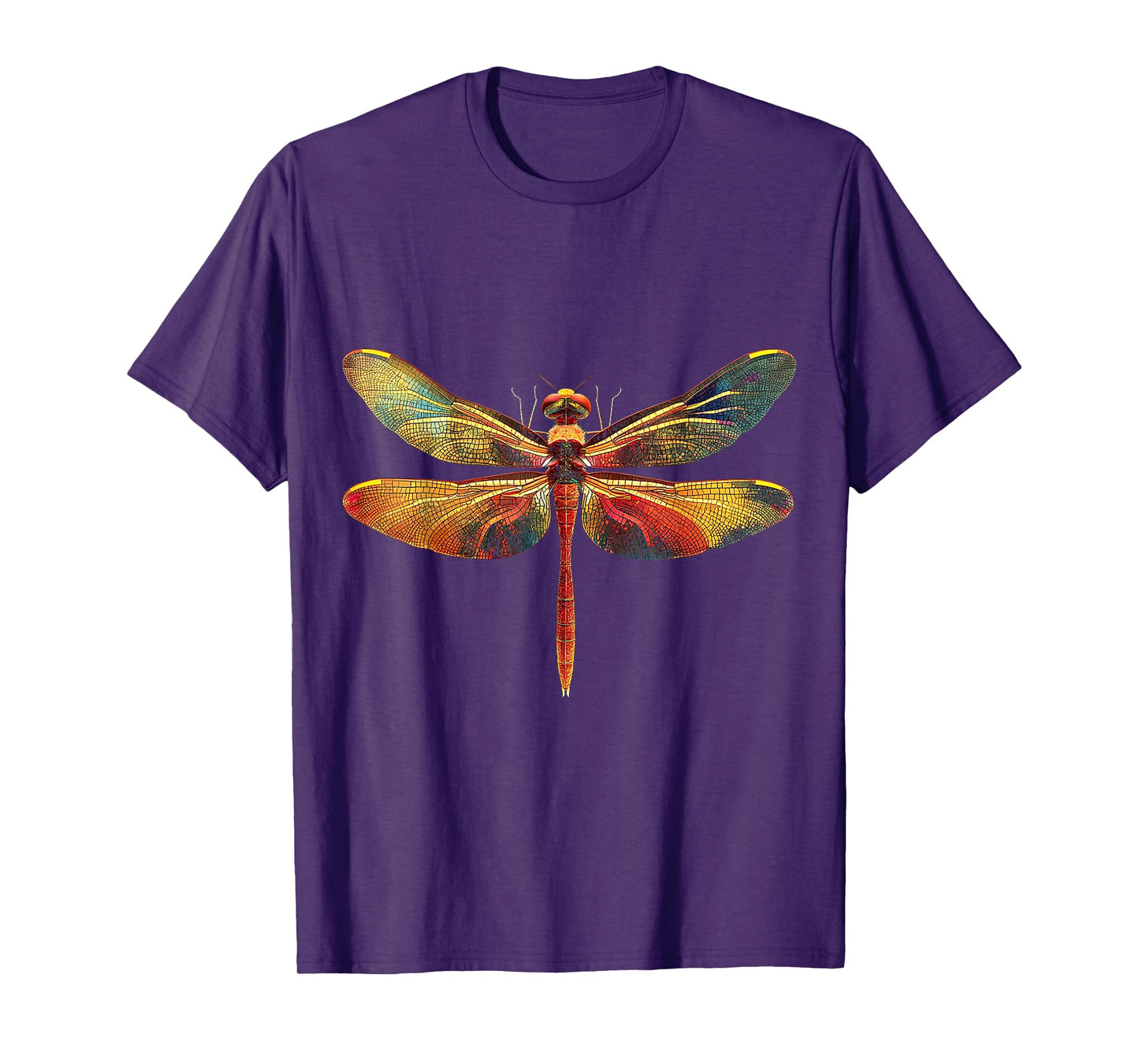 Dragonfly Animal Motif Artwork Dragonfly T-Shirt