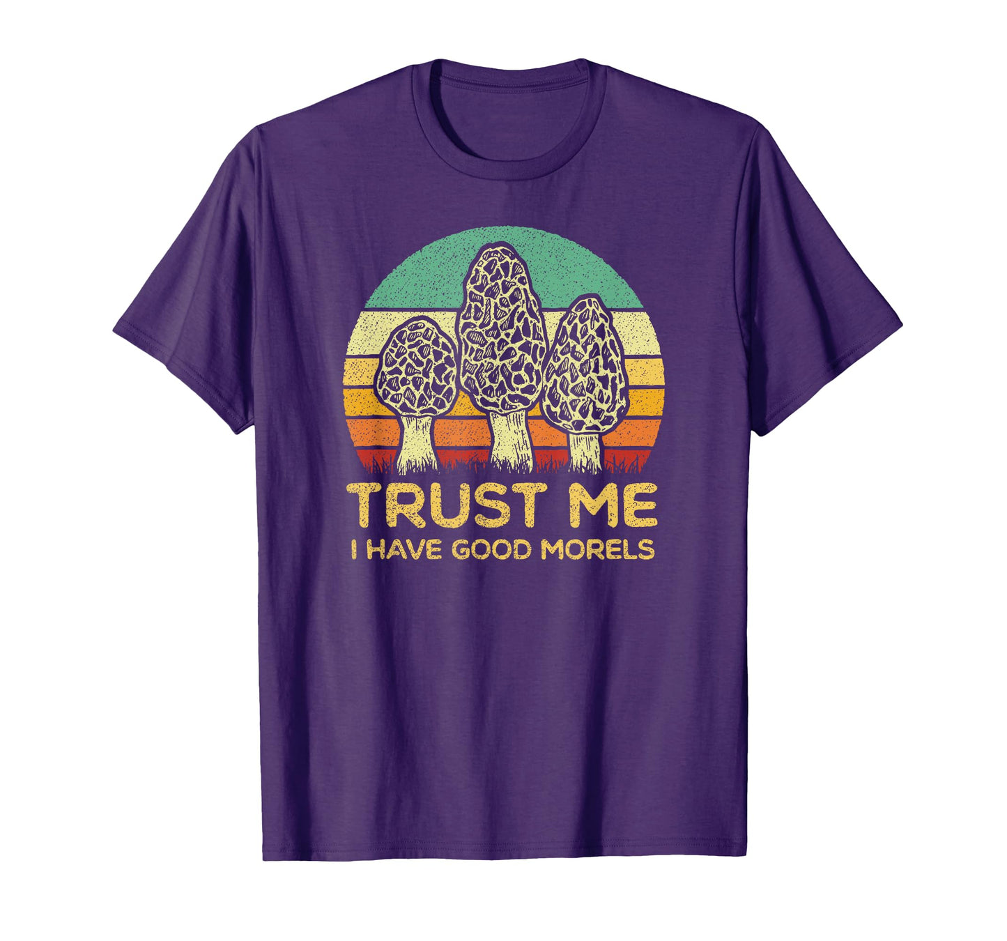Morel Mushroom Shirt Funny Foraging Morels Hunters T-Shirt T-Shirt